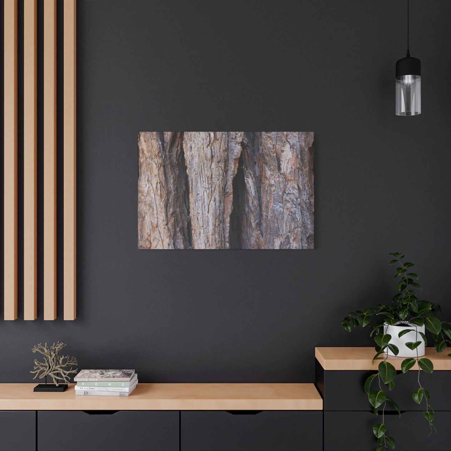 Fractal Skin - Unique Frameless Canvas Wall Art
