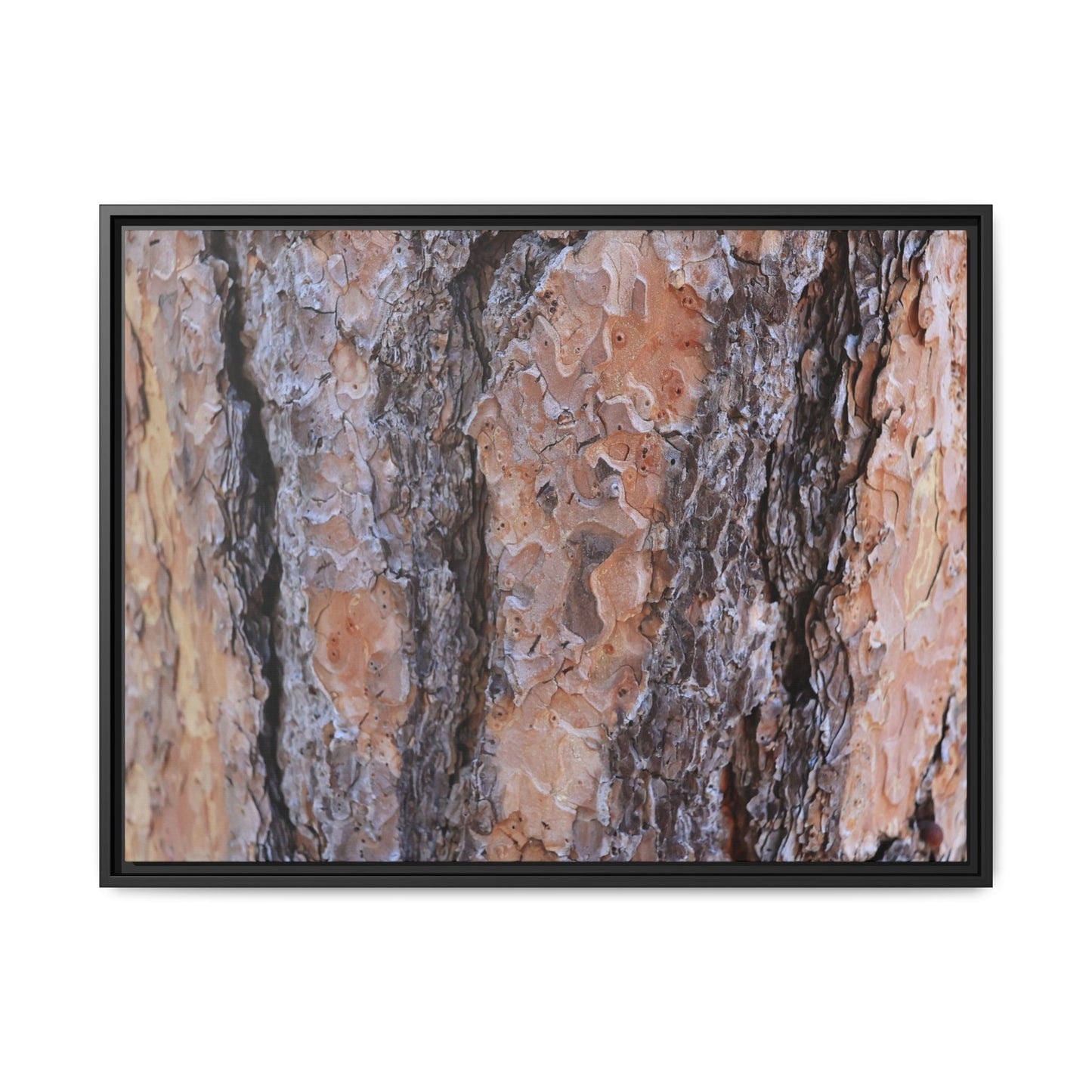 Earthy Embrace - Unique Stretched Canvas Wall Art
