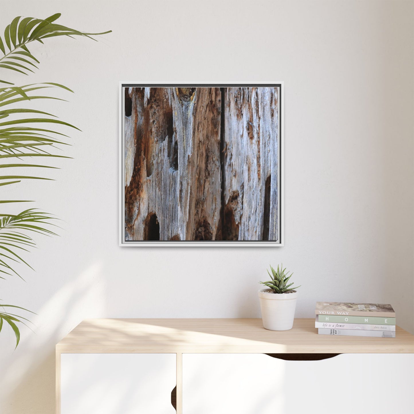 Decaying Splendor - Unique Stretched Canvas Wall Art