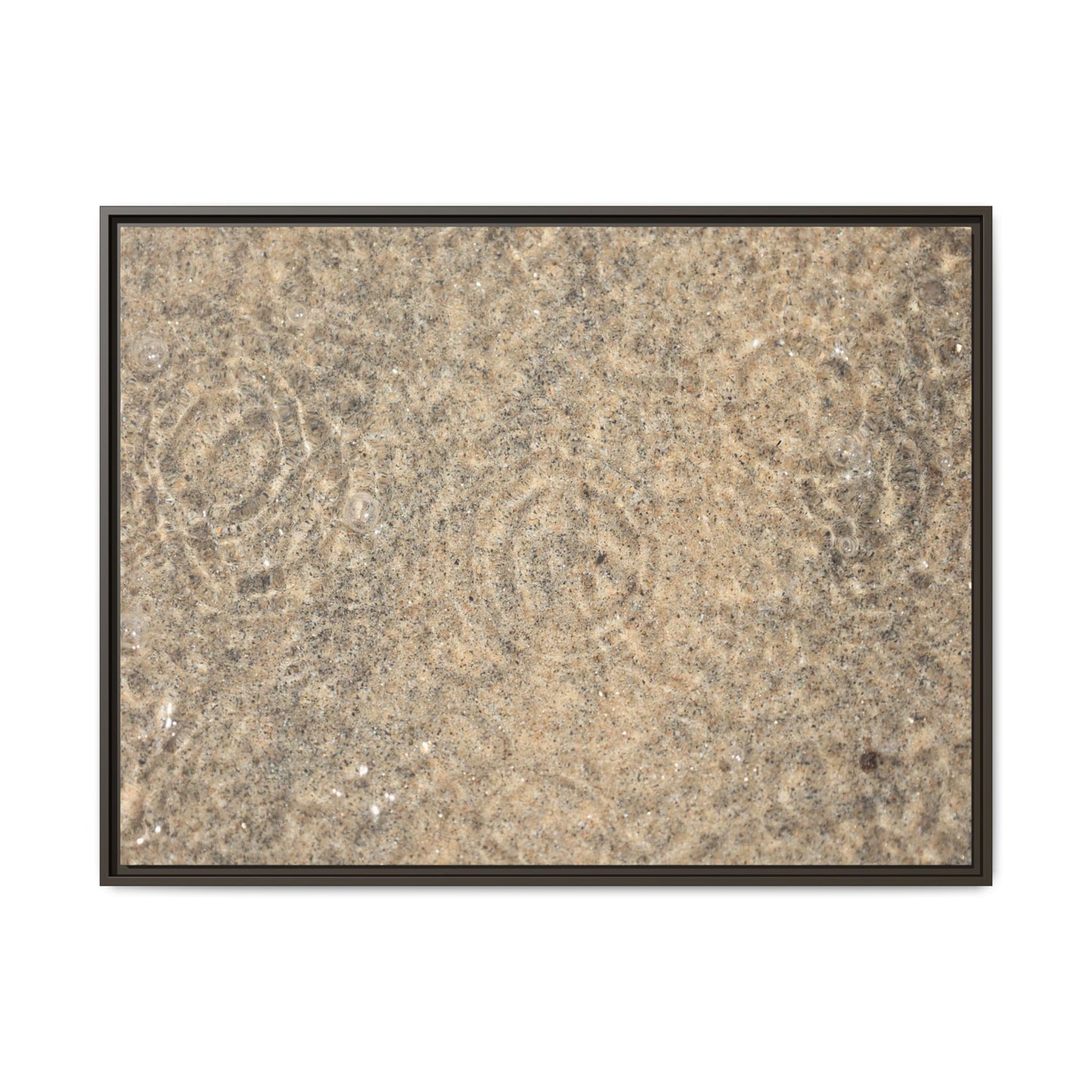Whispers of Sand - Unique Stretched Canvas Wall Art