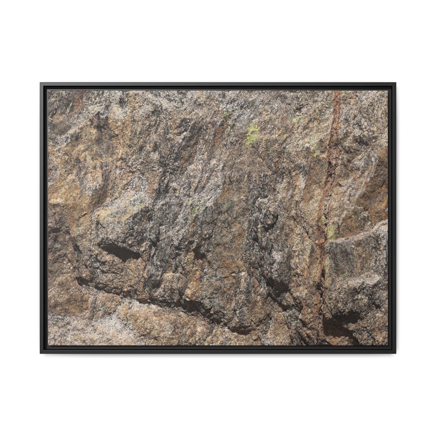 Weathered Time - Unique Stretched Canvas Wall Art