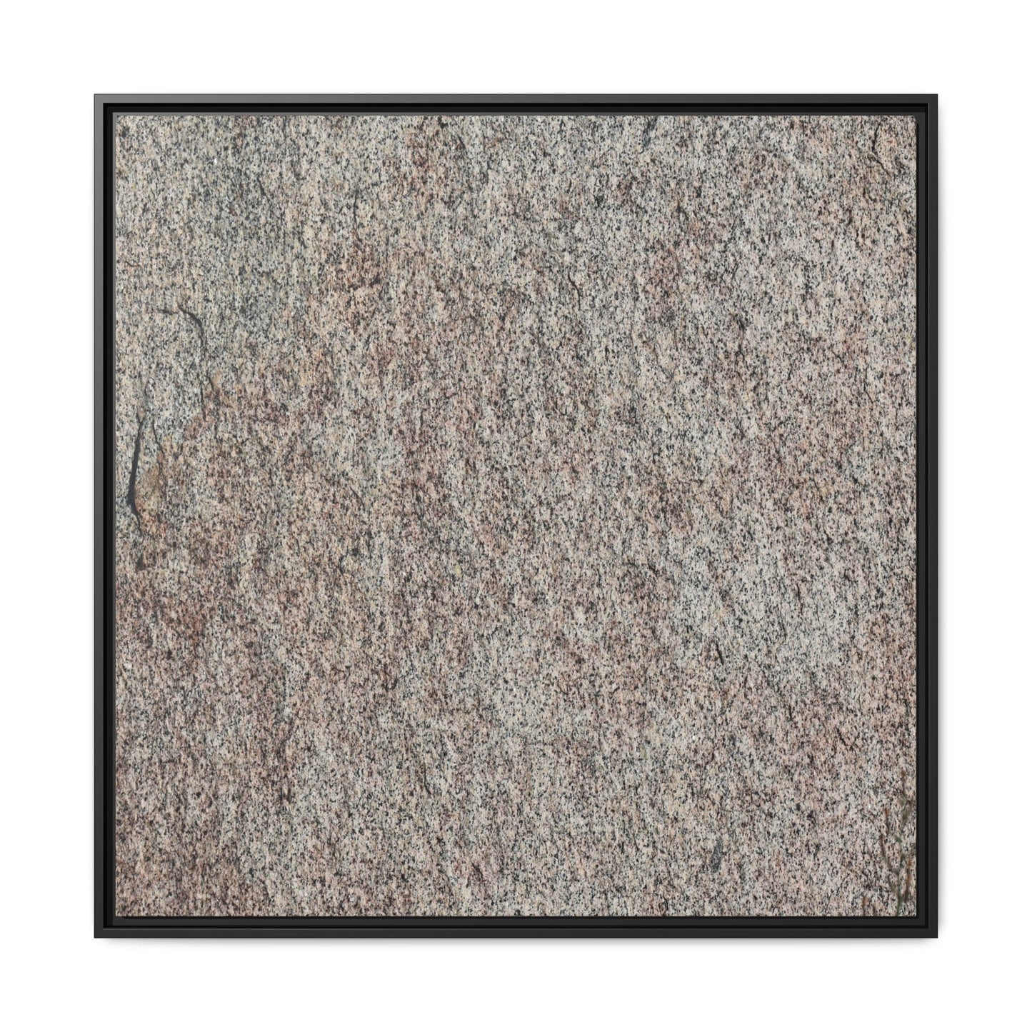 Granular Whispers - Unique Stretched Canvas Wall Art