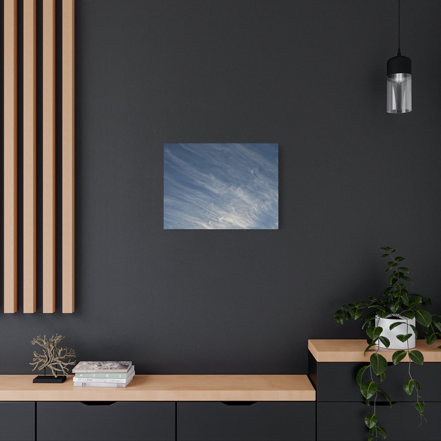 Ethereal Winds - Unique Frameless Canvas Wall Art