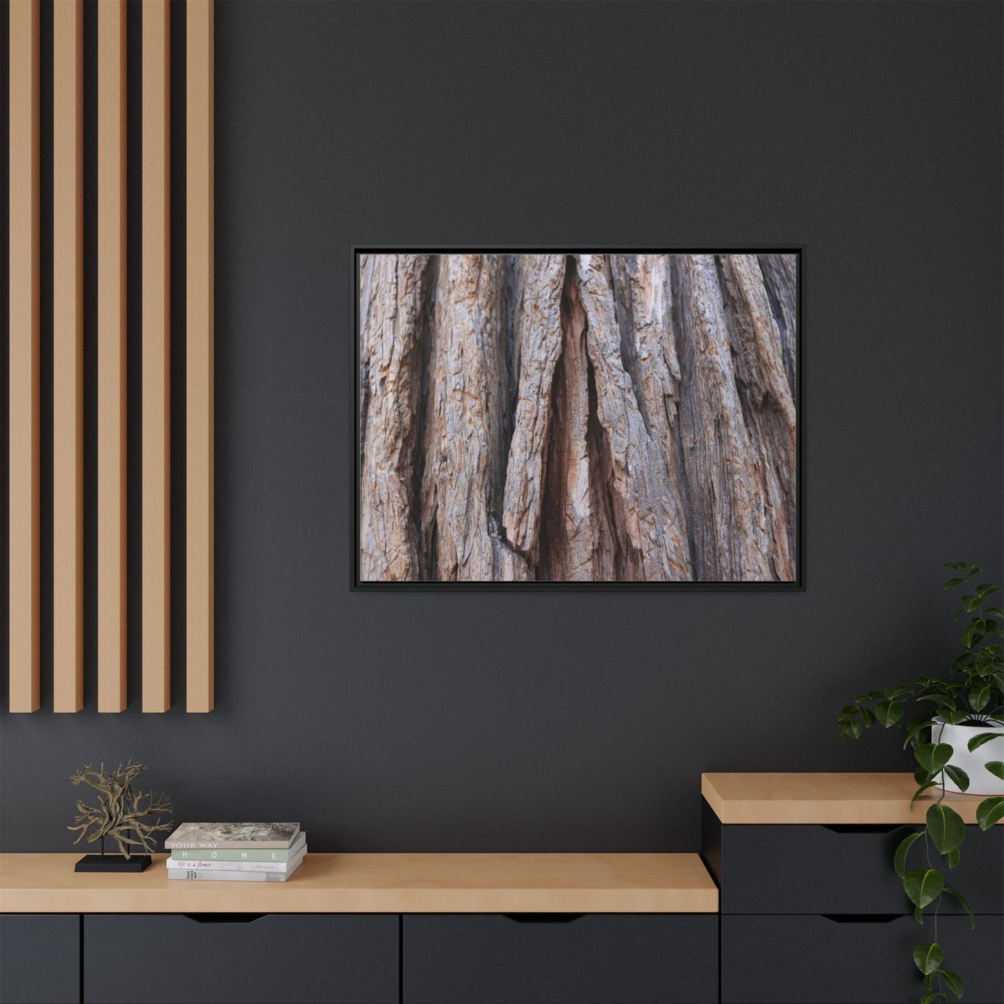 Nature's Sculpture - Unique Stretched Canvas Wall Art