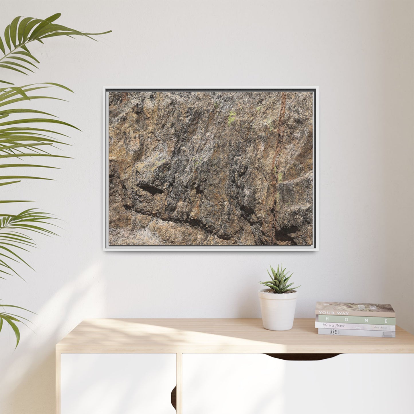 Weathered Time - Unique Stretched Canvas Wall Art