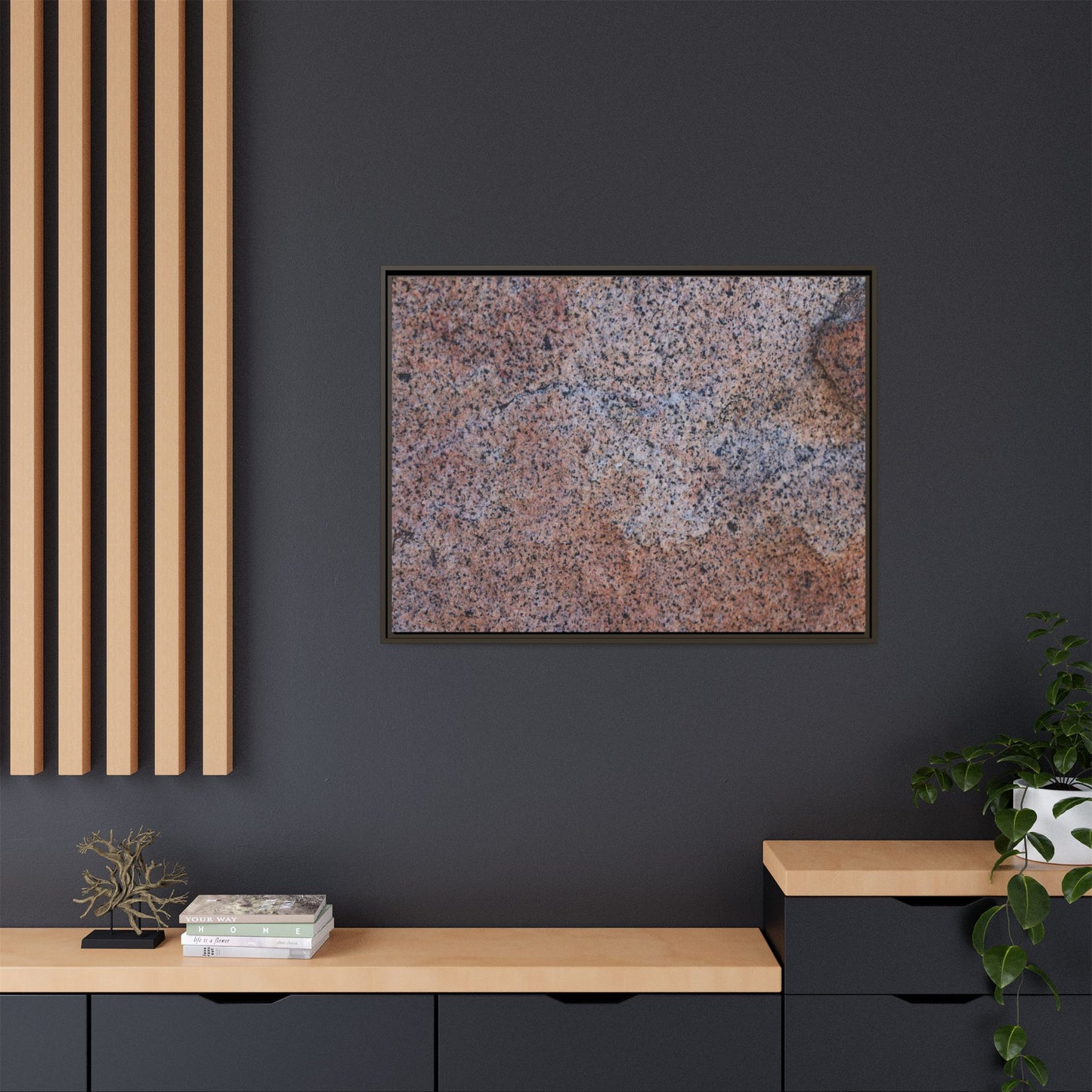 Earthen Mosaic - Unique Stretched Canvas Wall Art