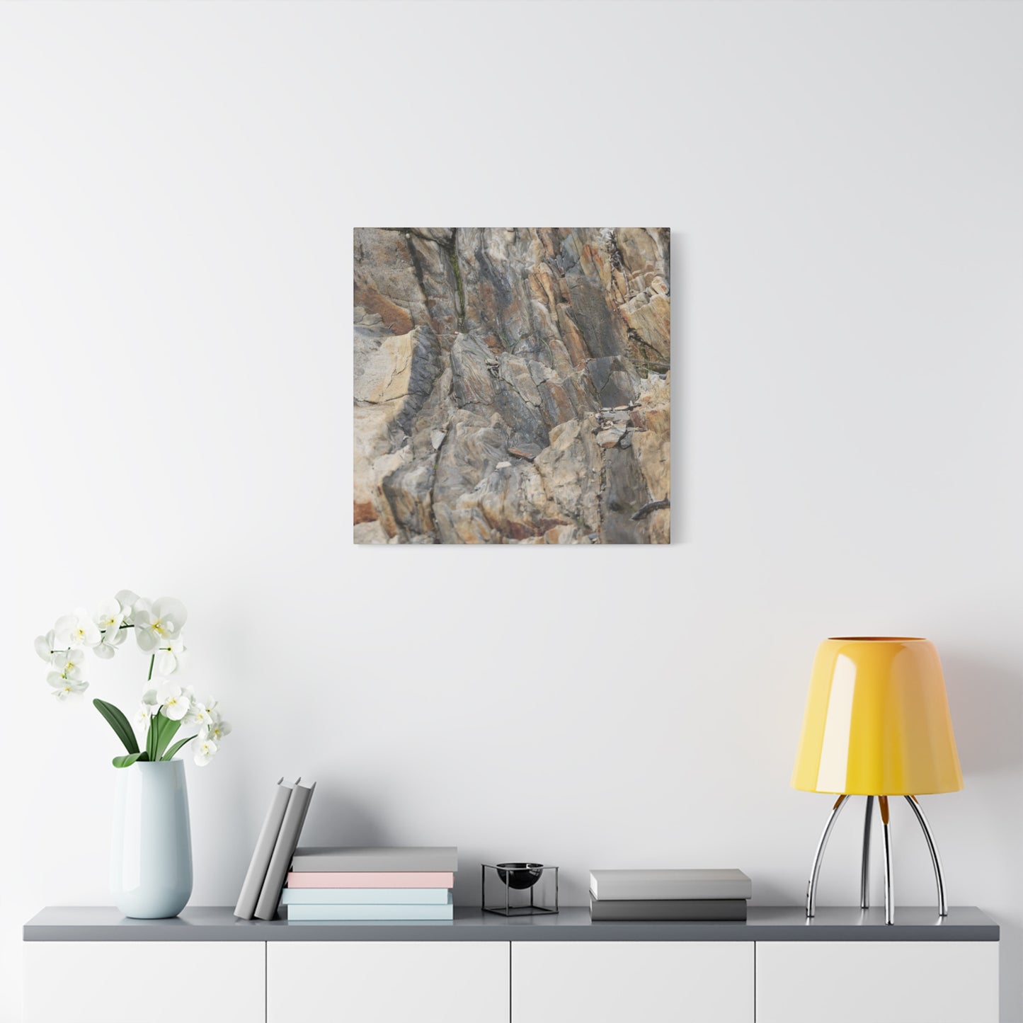 Fractured Memory - Unique Frameless Canvas Wall Art