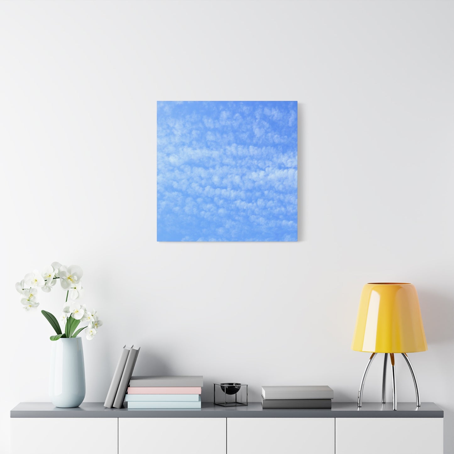 Clouded Reverie - Unique Frameless Canvas Wall Art