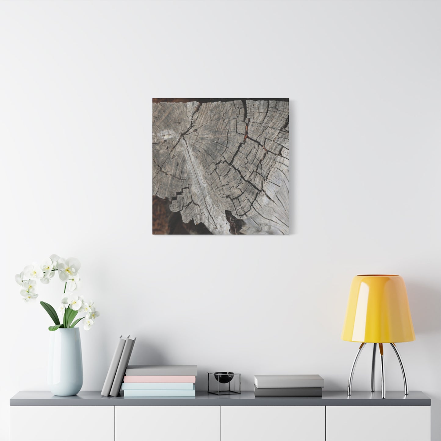 Cracked Memories - Unique Frameless Canvas Wall Art