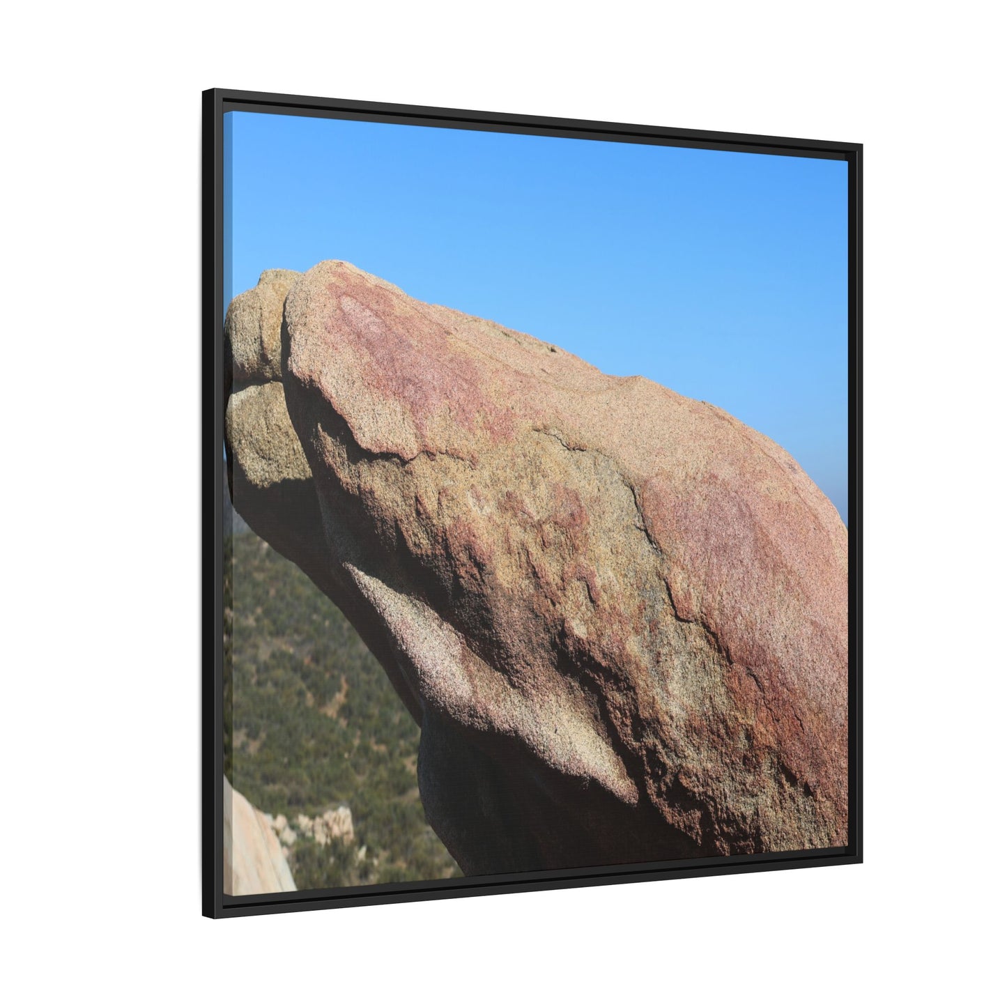 Sleeping Stone - Unique Stretched Canvas Wall Art