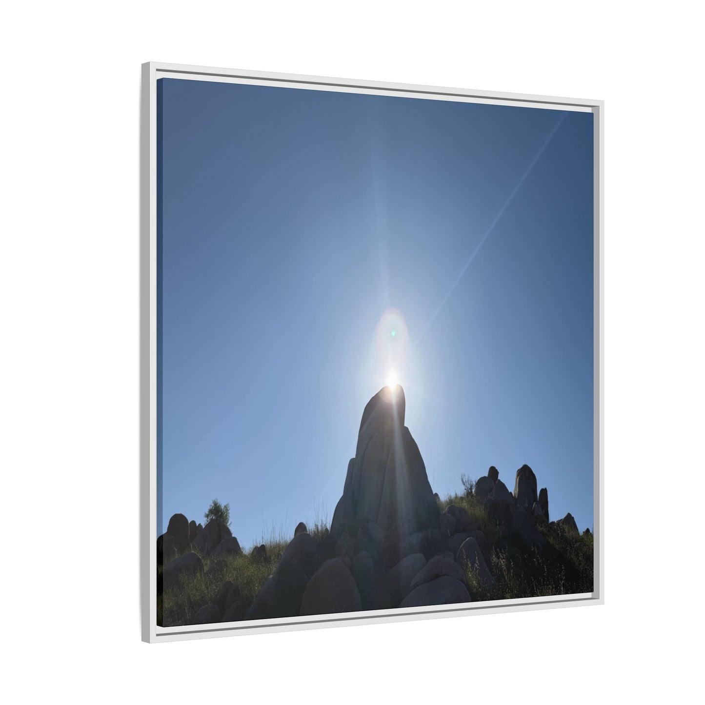 Sunburst - Unique Stretched Canvas Wall Art