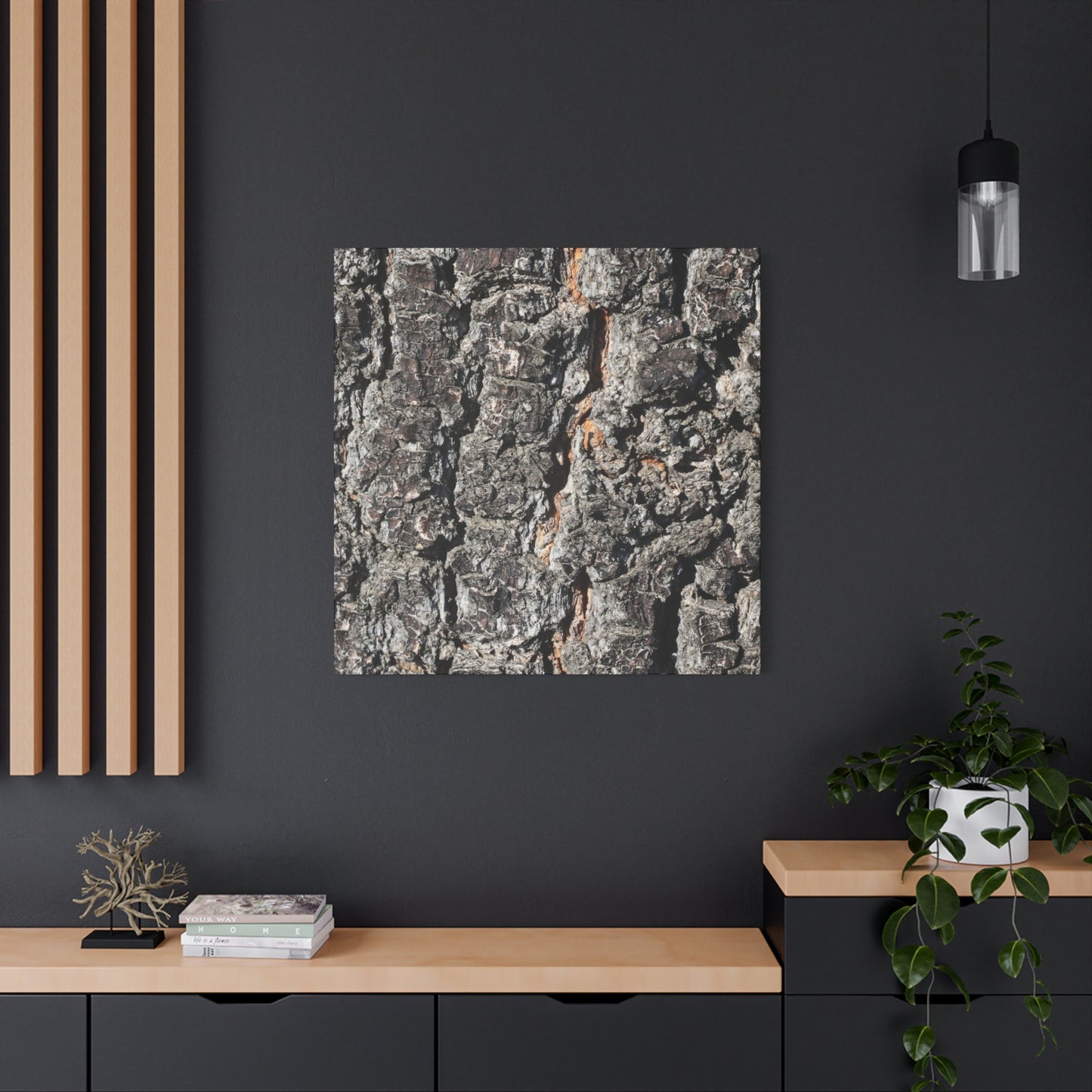 Arboreal Skin - Unique Frameless Canvas Wall Art