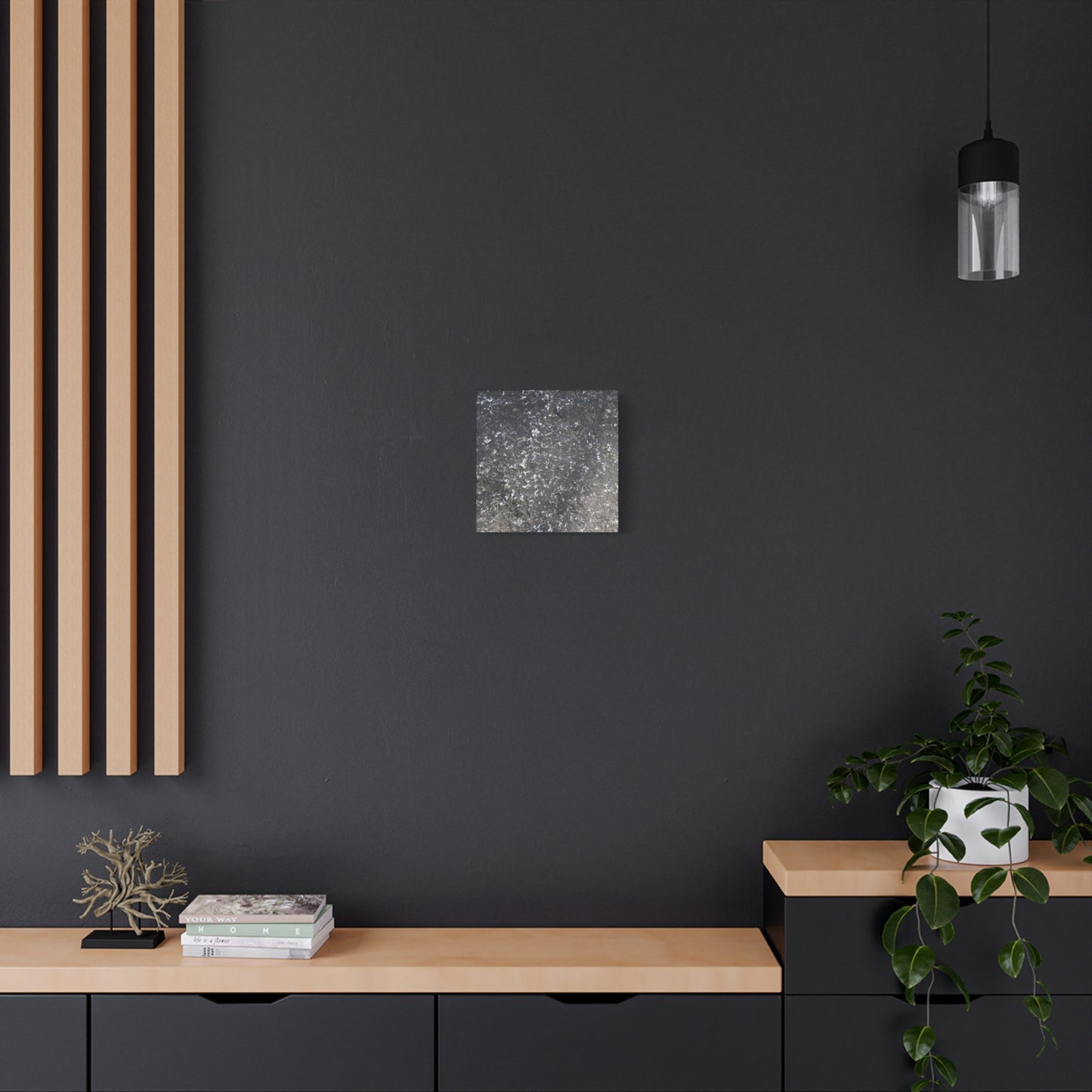 Cosmic Dust Fragments - Unique Frameless Canvas Wall Art