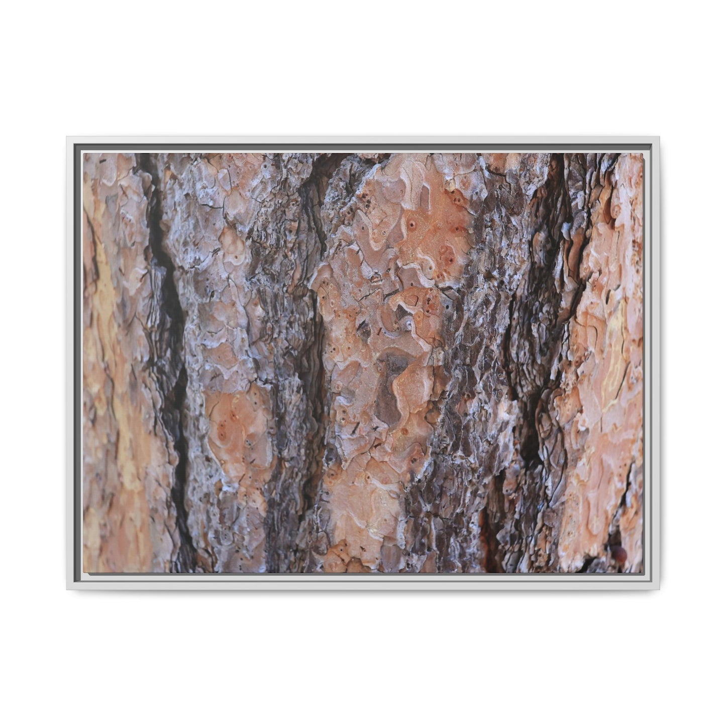 Earthy Embrace - Unique Stretched Canvas Wall Art