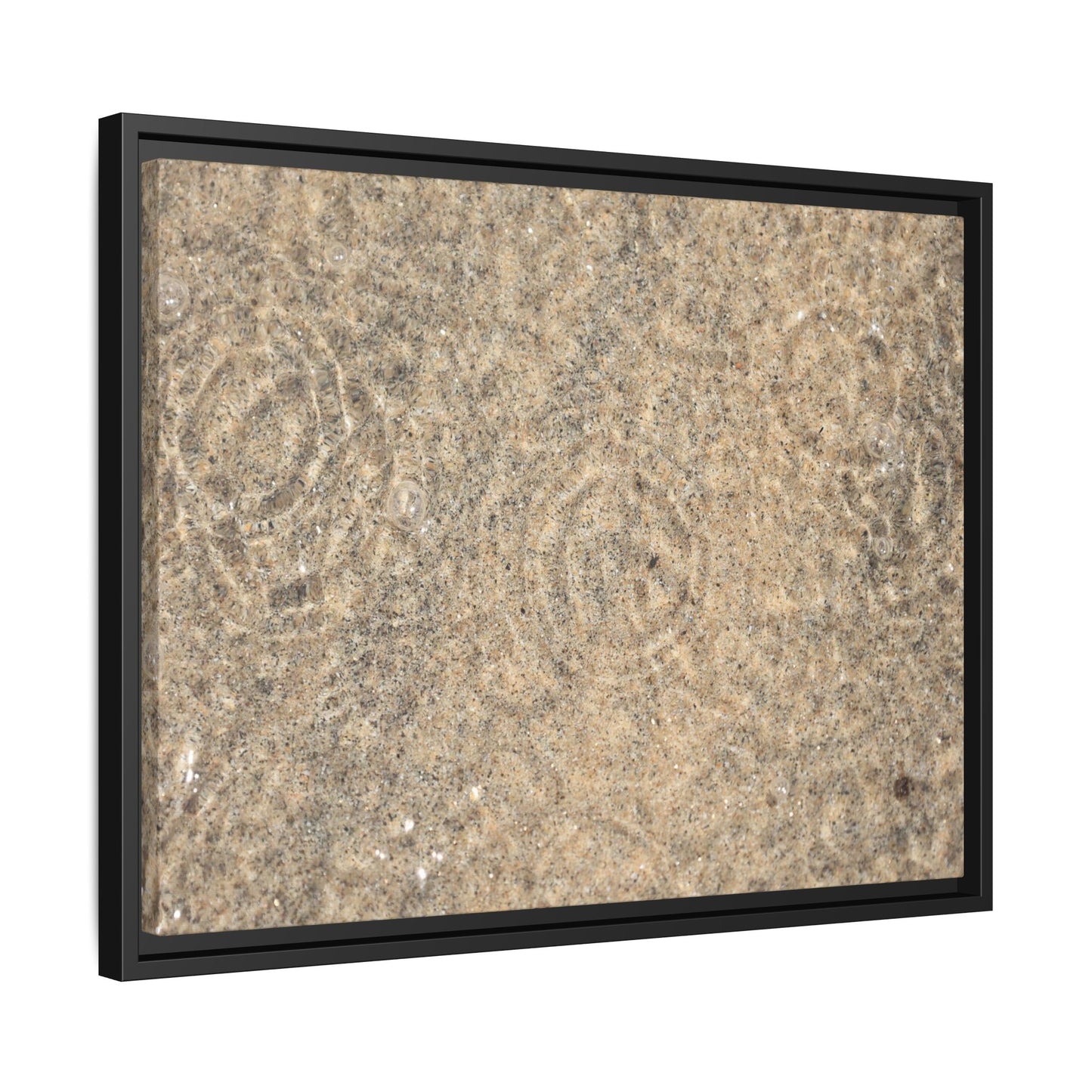 Whispers of Sand - Unique Stretched Canvas Wall Art