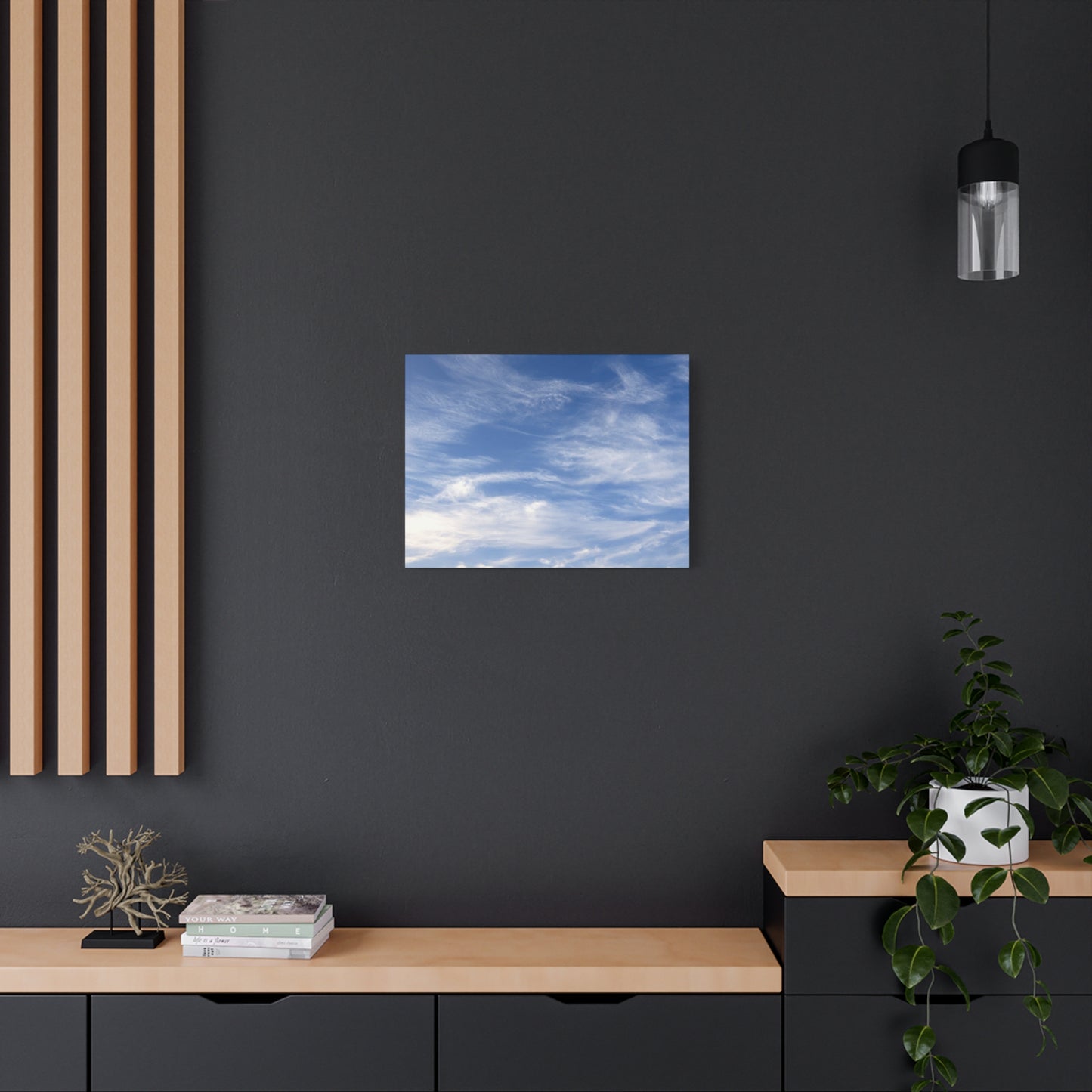 Ethereal Drift - Unique Frameless Canvas Wall Art