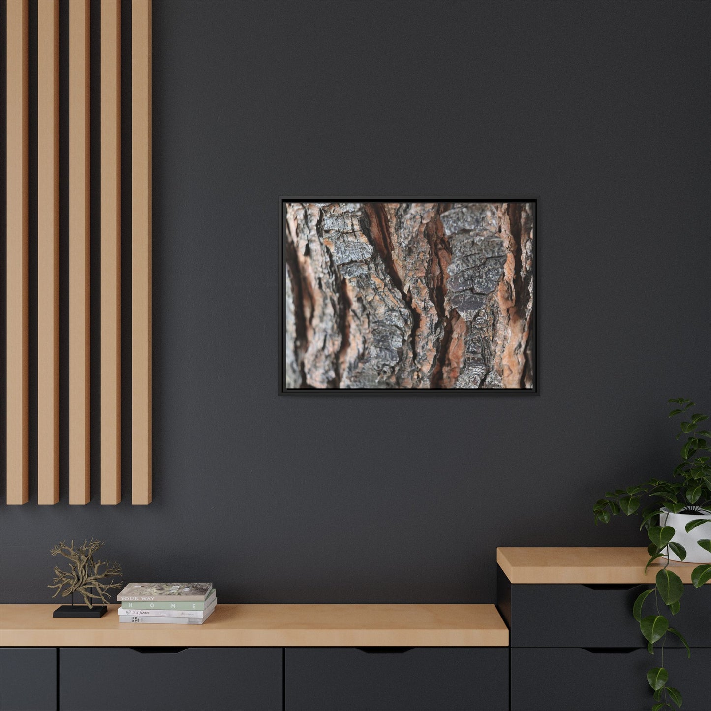 Fractured Nature - Unique Stretched Canvas Wall Art