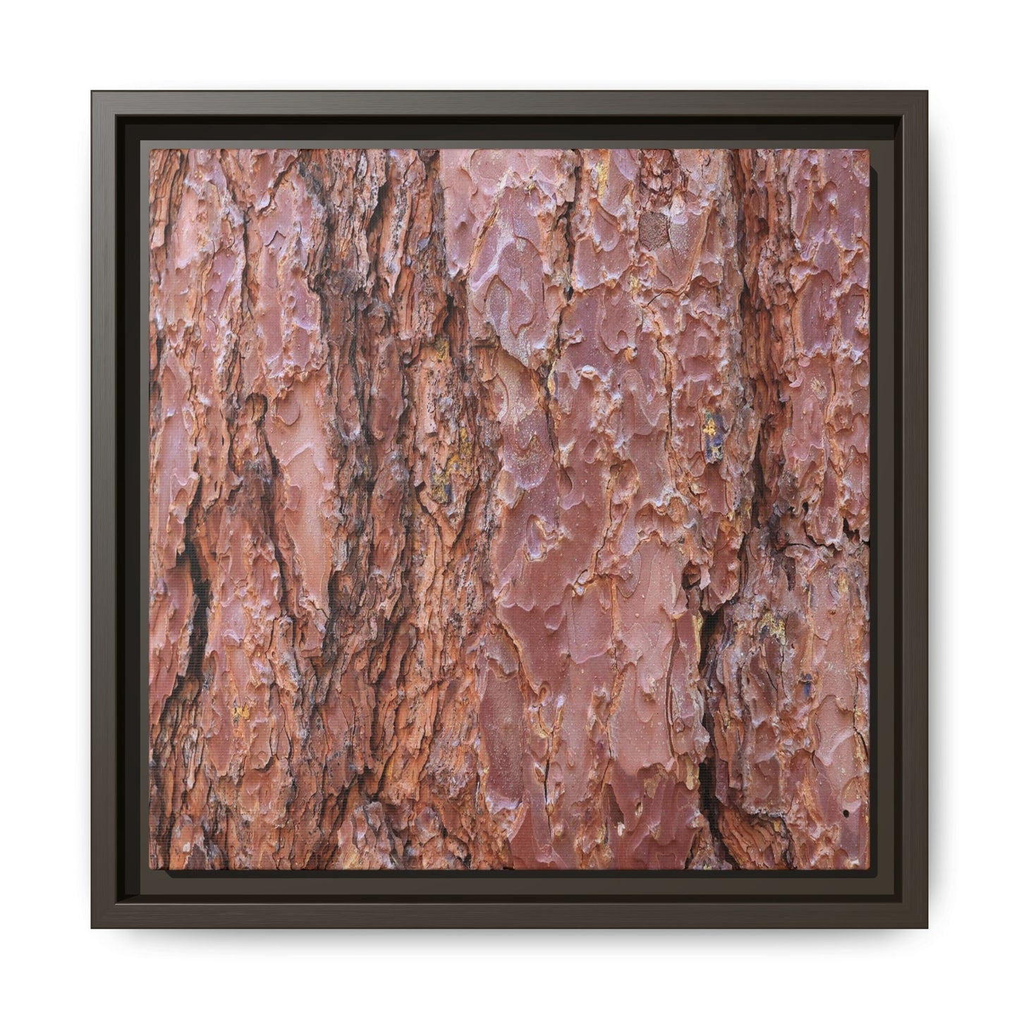 Russet Ridges - Unique Stretched Canvas Wall Art