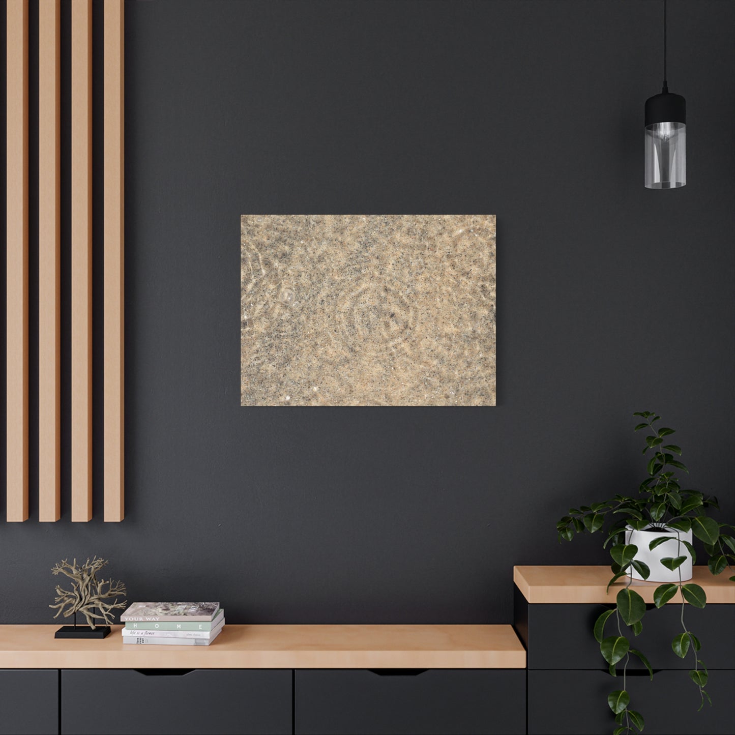 Desert Memory - Unique Frameless Canvas Wall Art