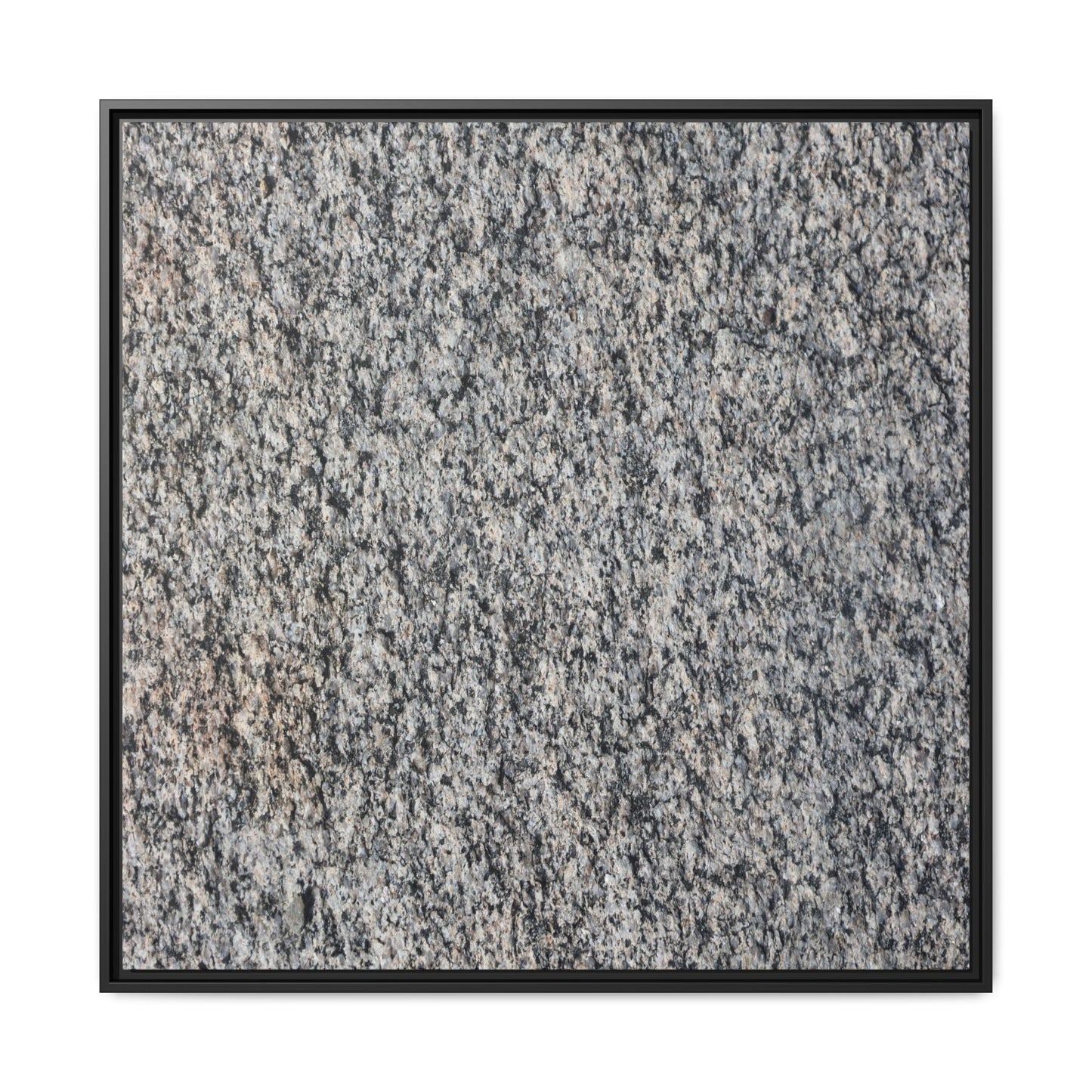 Crystalline Fusion - Unique Stretched Canvas Wall Art