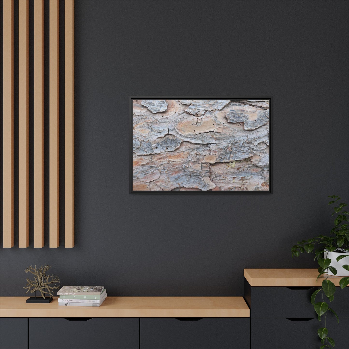 Peeling Memories - Unique Stretched Canvas Wall Art