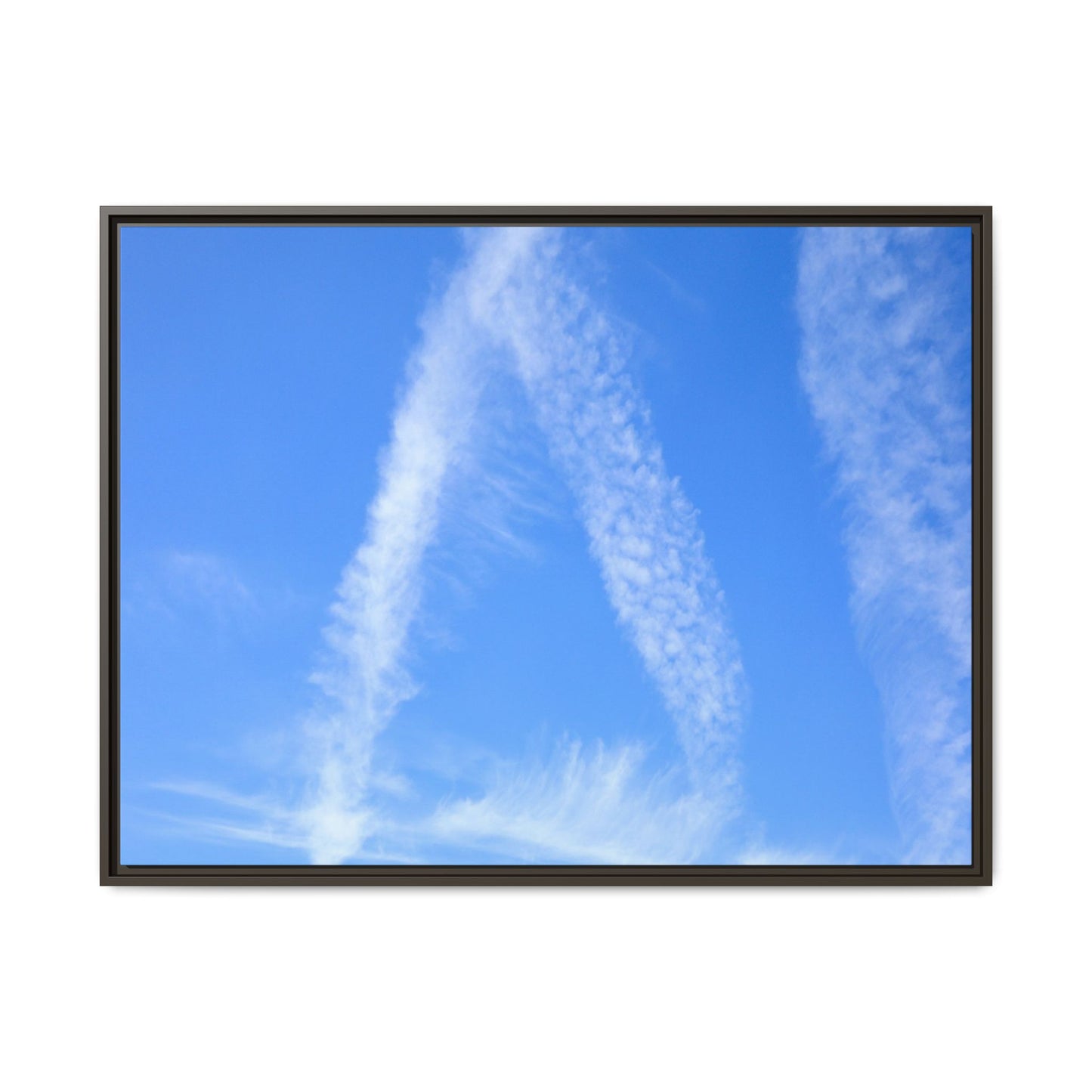 Skyward Whispers - Unique Stretched Canvas Wall Art