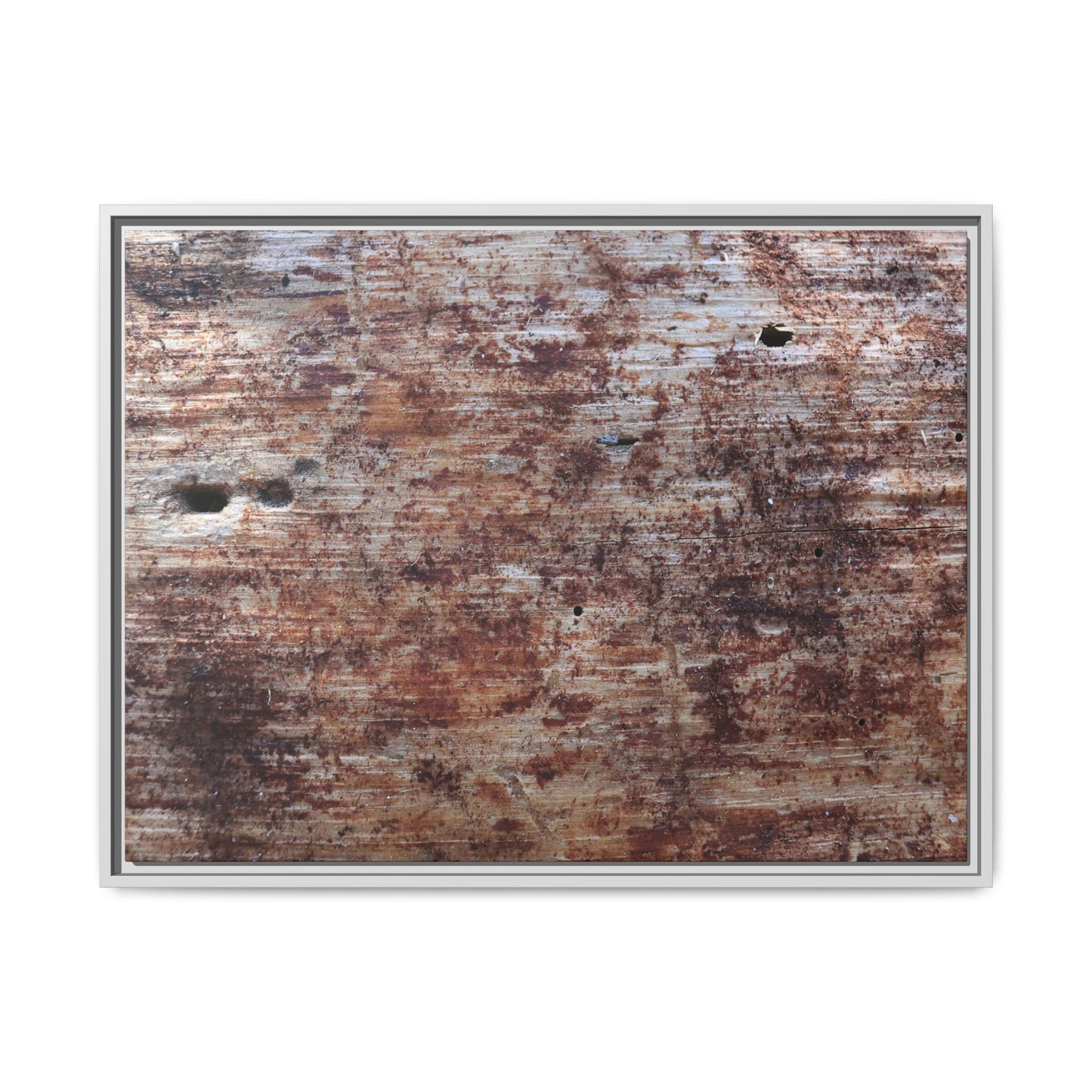 Rustic Textures - Unique Stretched Canvas Wall Art