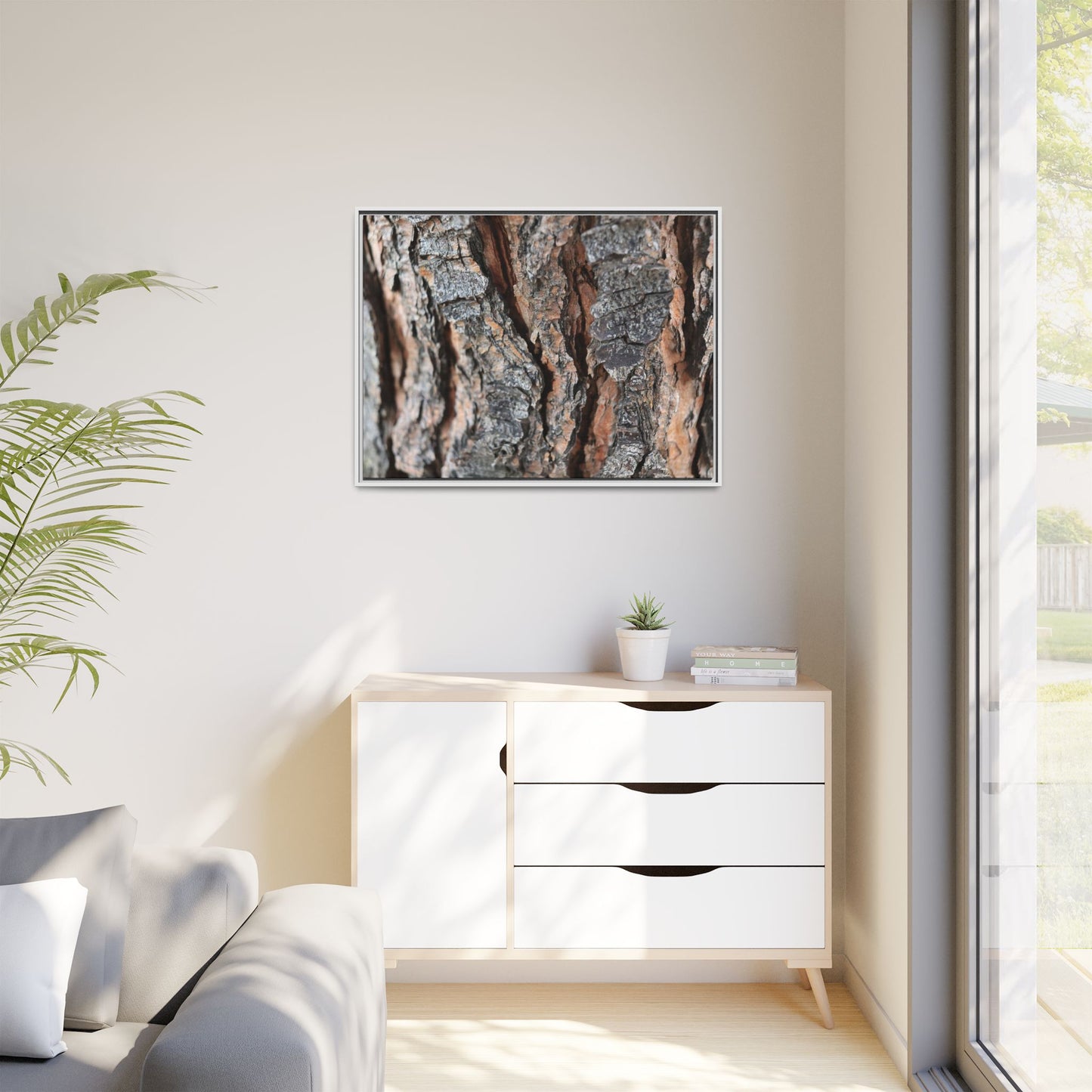 Fractured Nature - Unique Stretched Canvas Wall Art