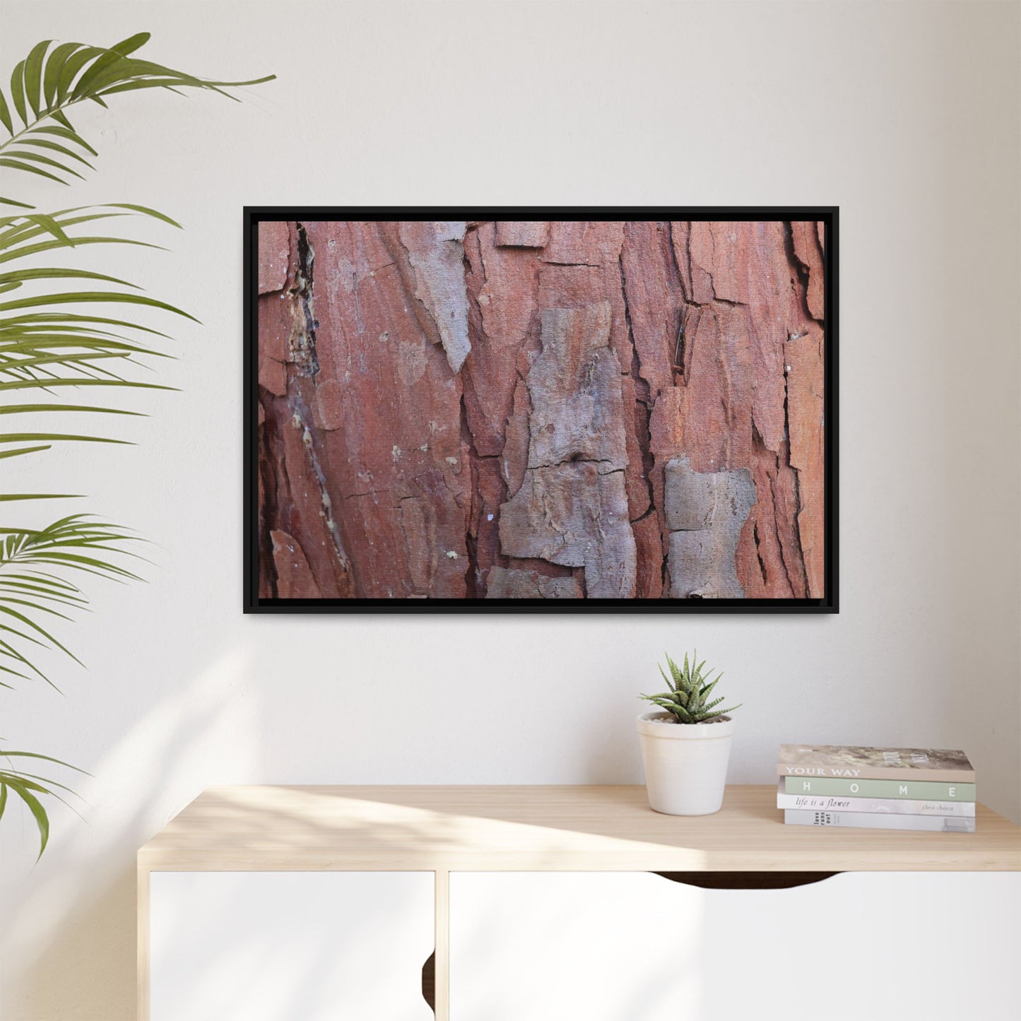 Peeling Bark - Unique Stretched Canvas Wall Art