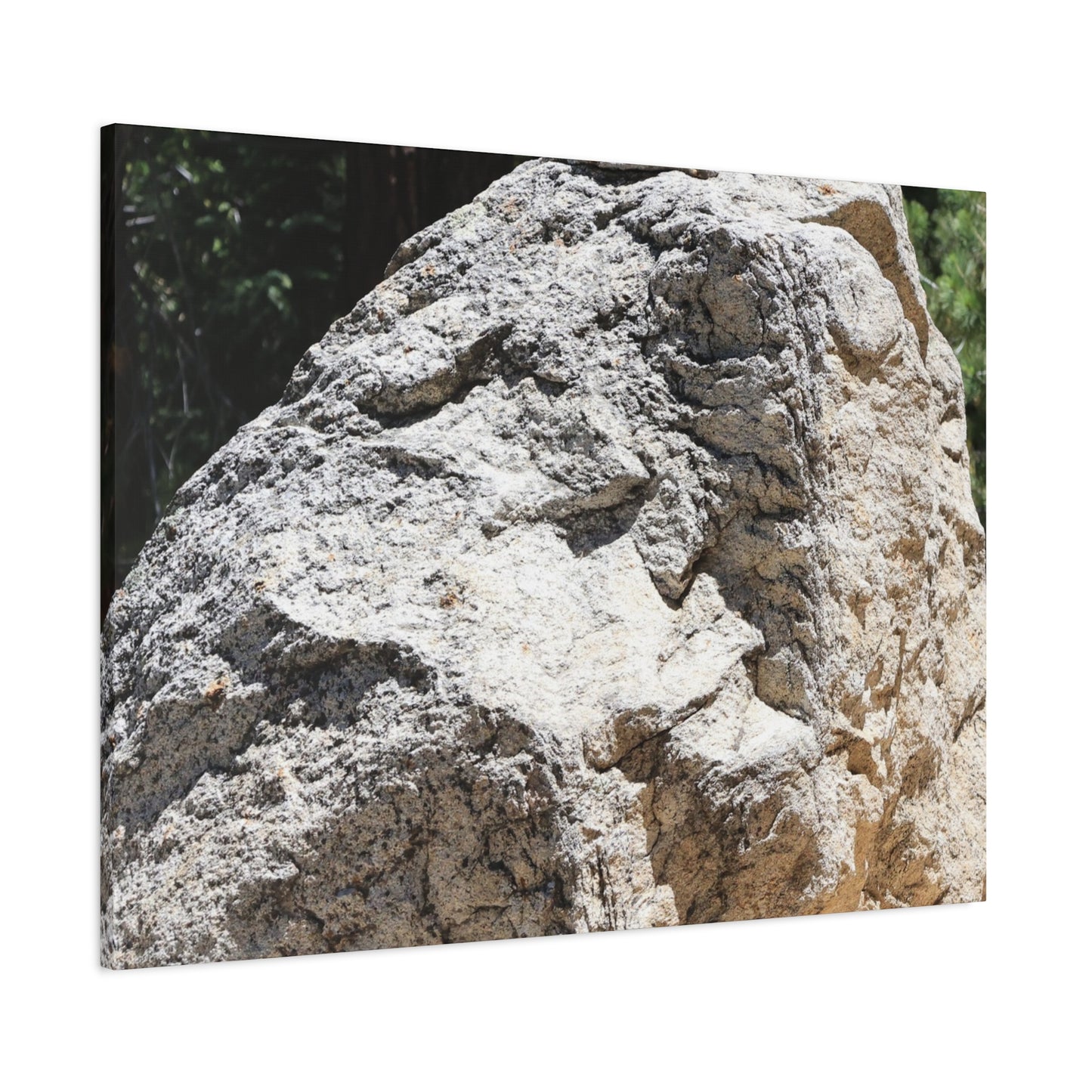 Stone of Solitude - Unique Frameless Canvas Wall Art