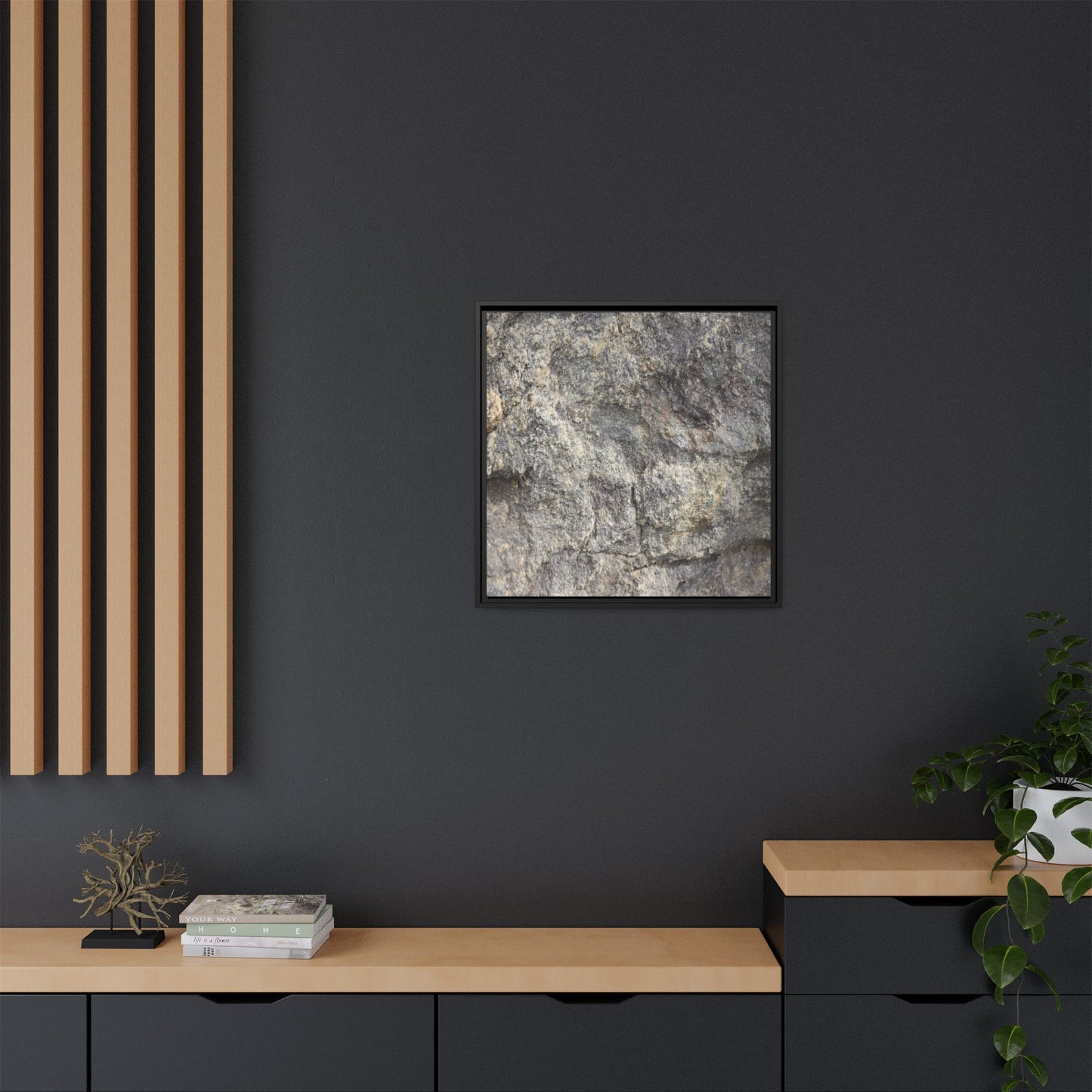 Earthen Textures - Unique Stretched Canvas Wall Art
