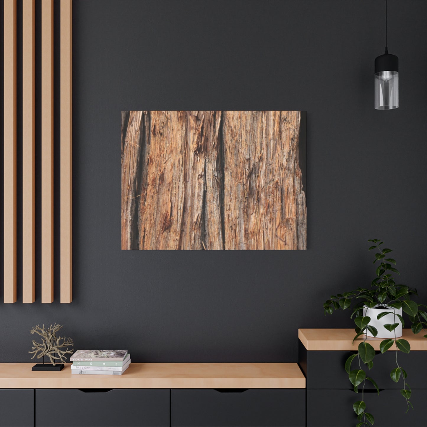 Woodland Echoes - Unique Frameless Canvas Wall Art