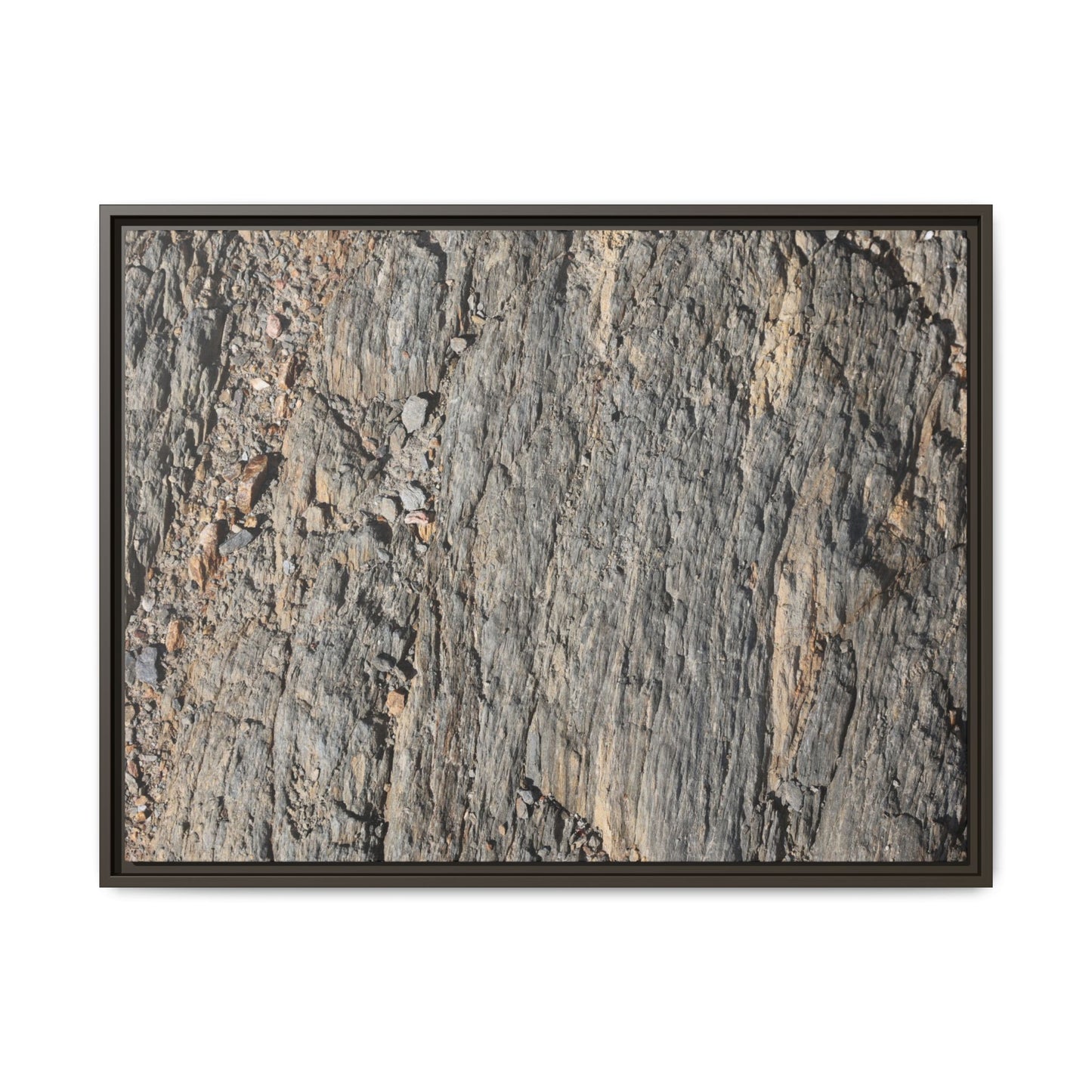 Textured Earth - Unique Stretched Canvas Wall Art