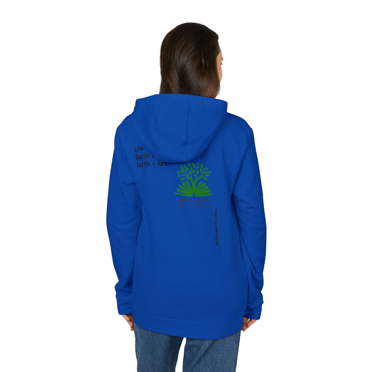 Z - ART BY EARTH HOODIE - adidas Unisex Fleece Hoodie