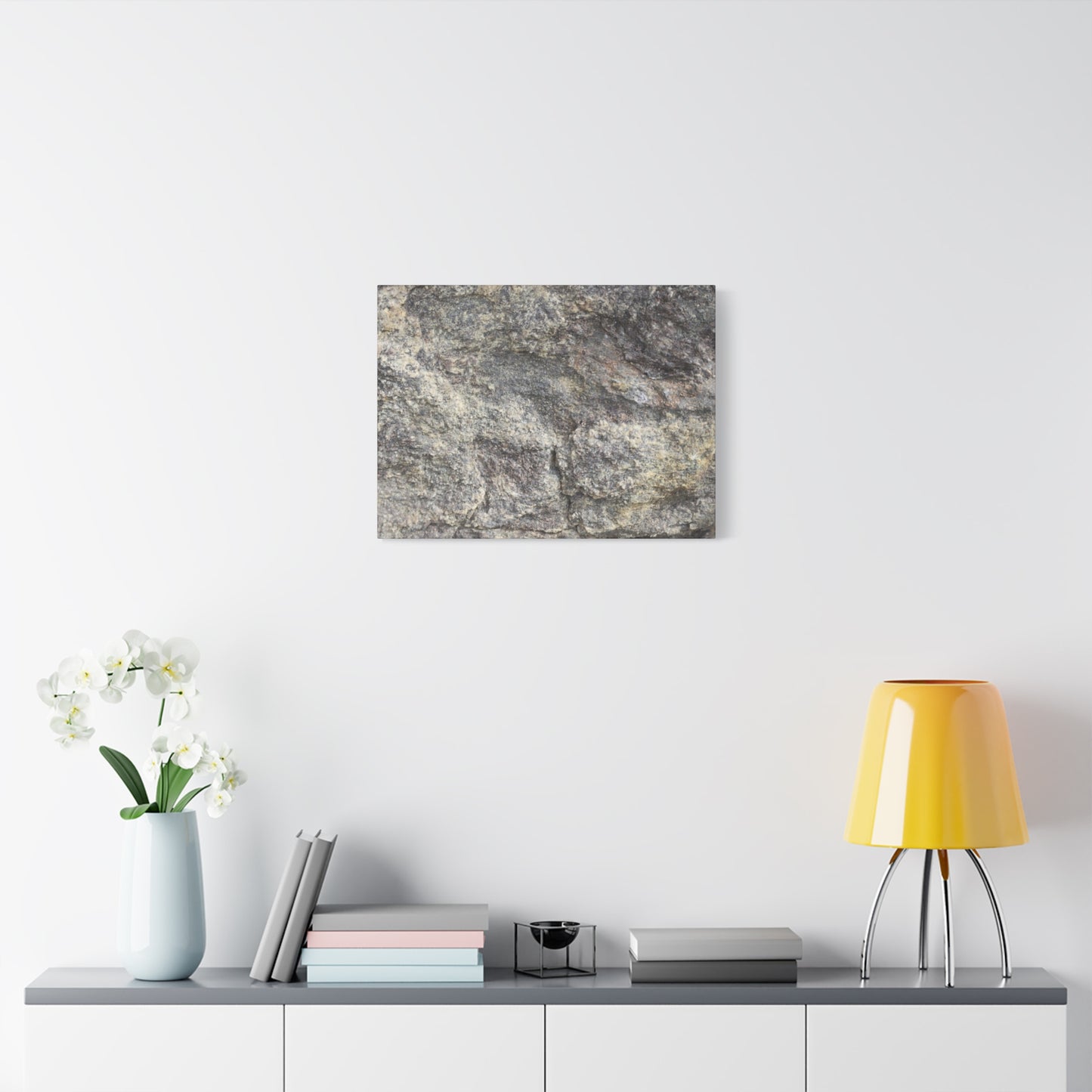 Granite Memory - Unique Frameless Canvas Wall Art