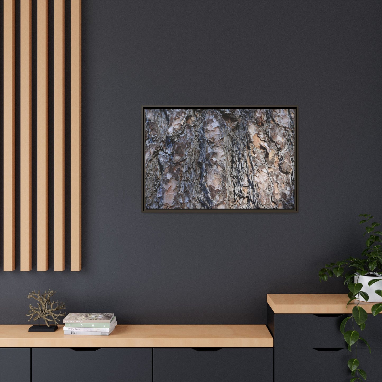Weathered Patterns - Unique Stretched Canvas Wall Art
