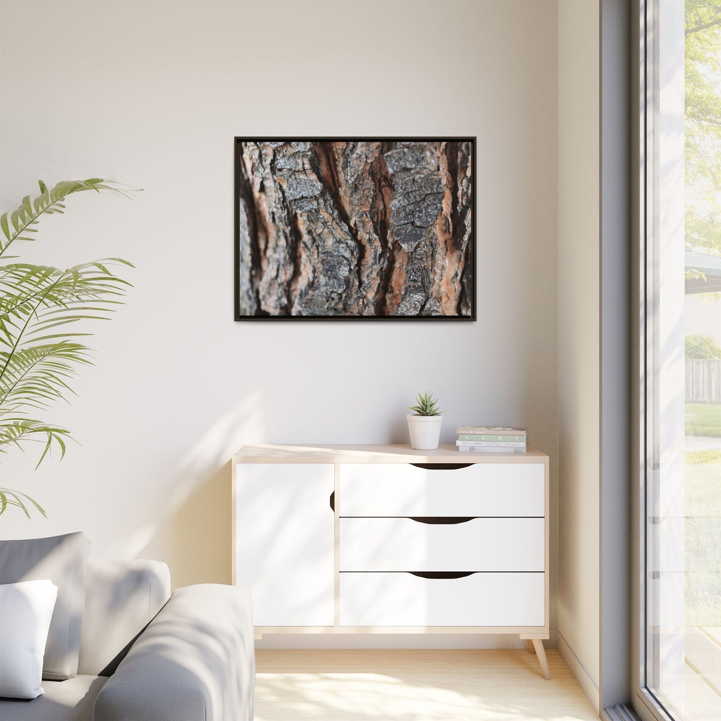 Fractured Nature - Unique Stretched Canvas Wall Art