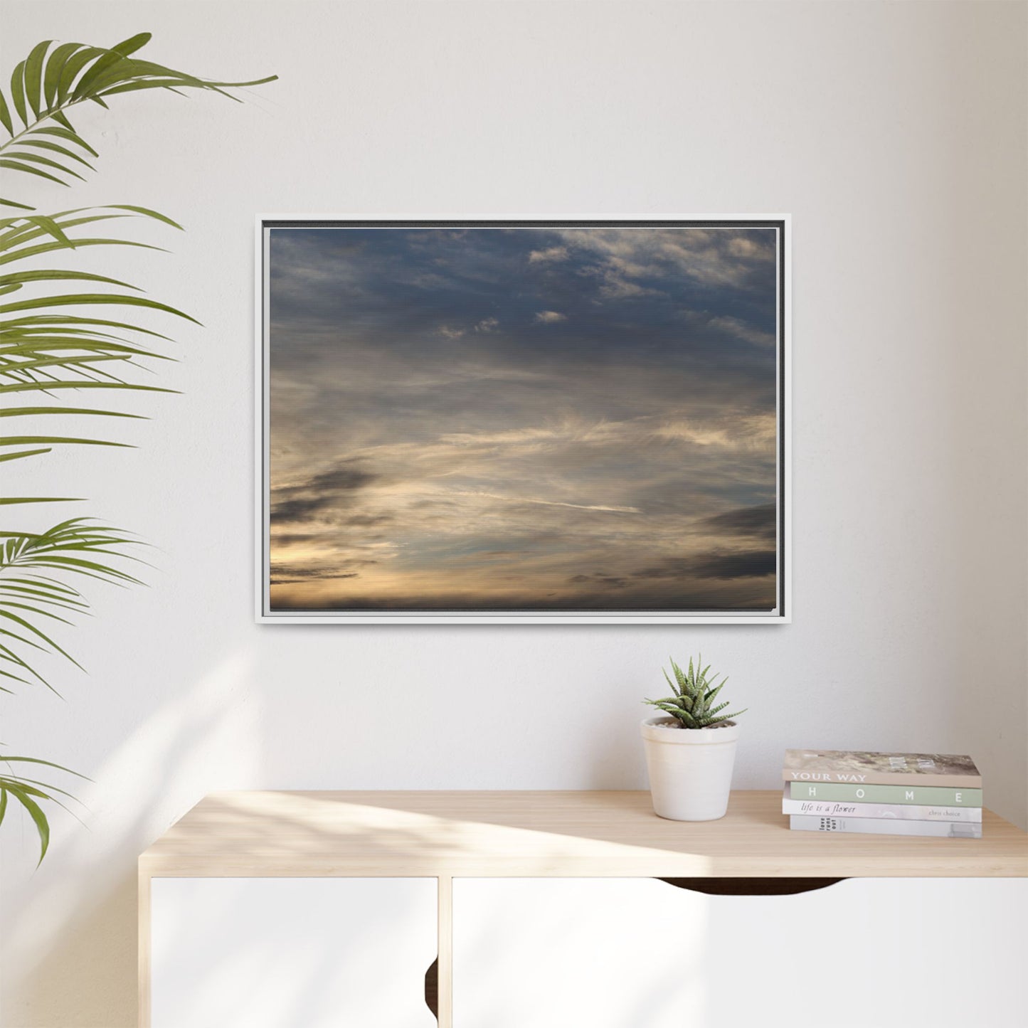 Clouded Thoughts - Unique Stretched Canvas Wall Art