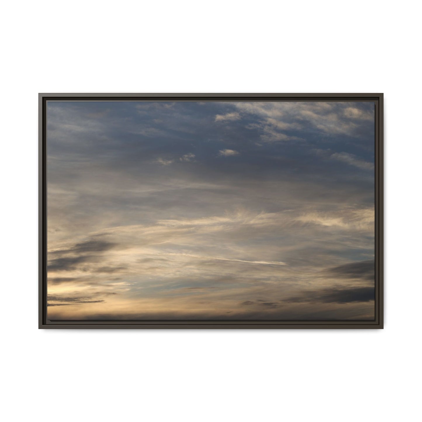 Clouded Thoughts - Unique Stretched Canvas Wall Art