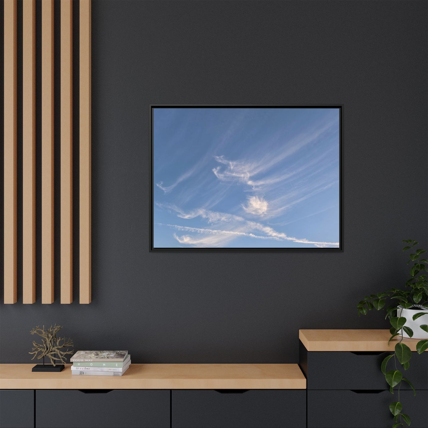 Wispy Dreams - Unique Stretched Canvas Wall Art