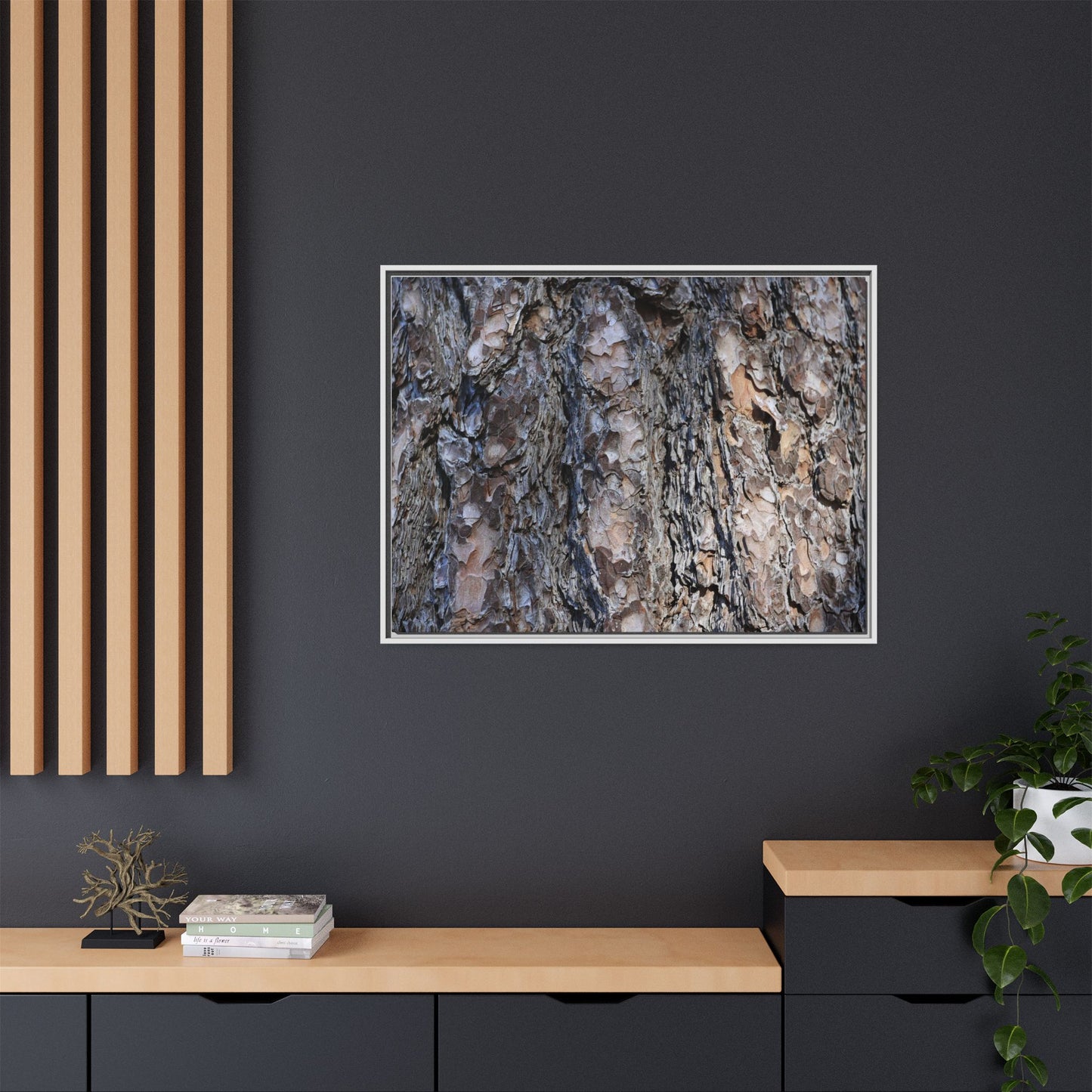 Weathered Patterns - Unique Stretched Canvas Wall Art