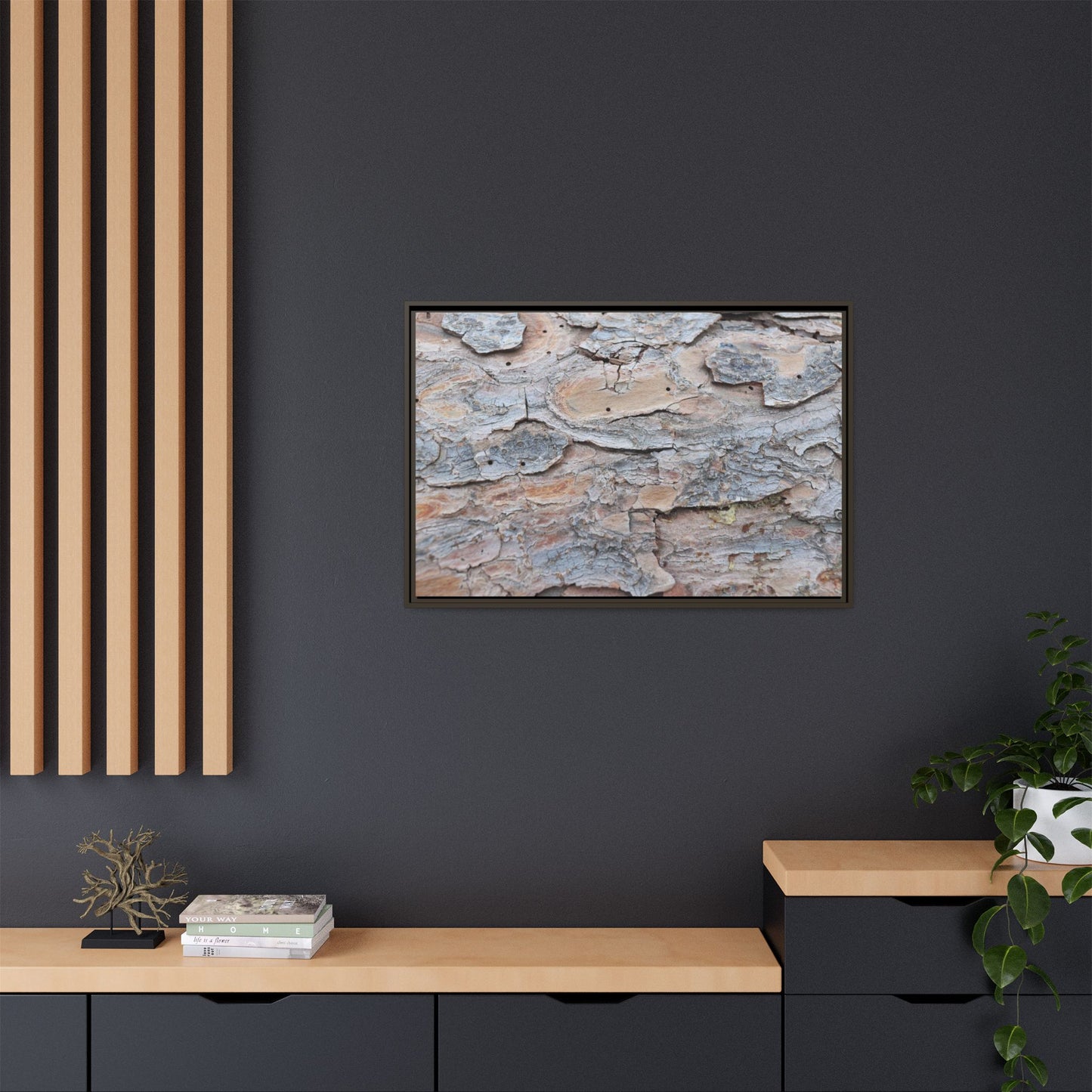 Peeling Memories - Unique Stretched Canvas Wall Art