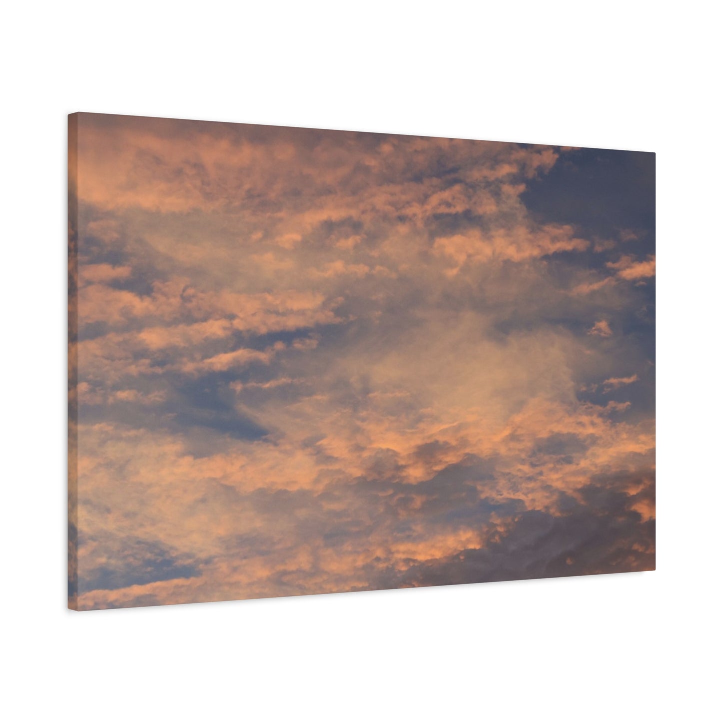 Sunset's Whispers - Unique Frameless Canvas Wall Art