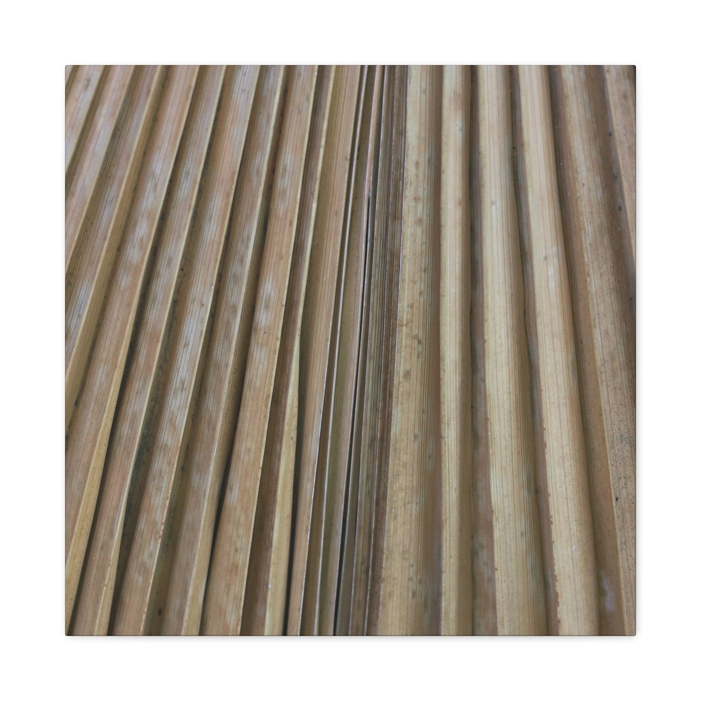 Linear Rhythm - Unique Frameless Canvas Wall Art
