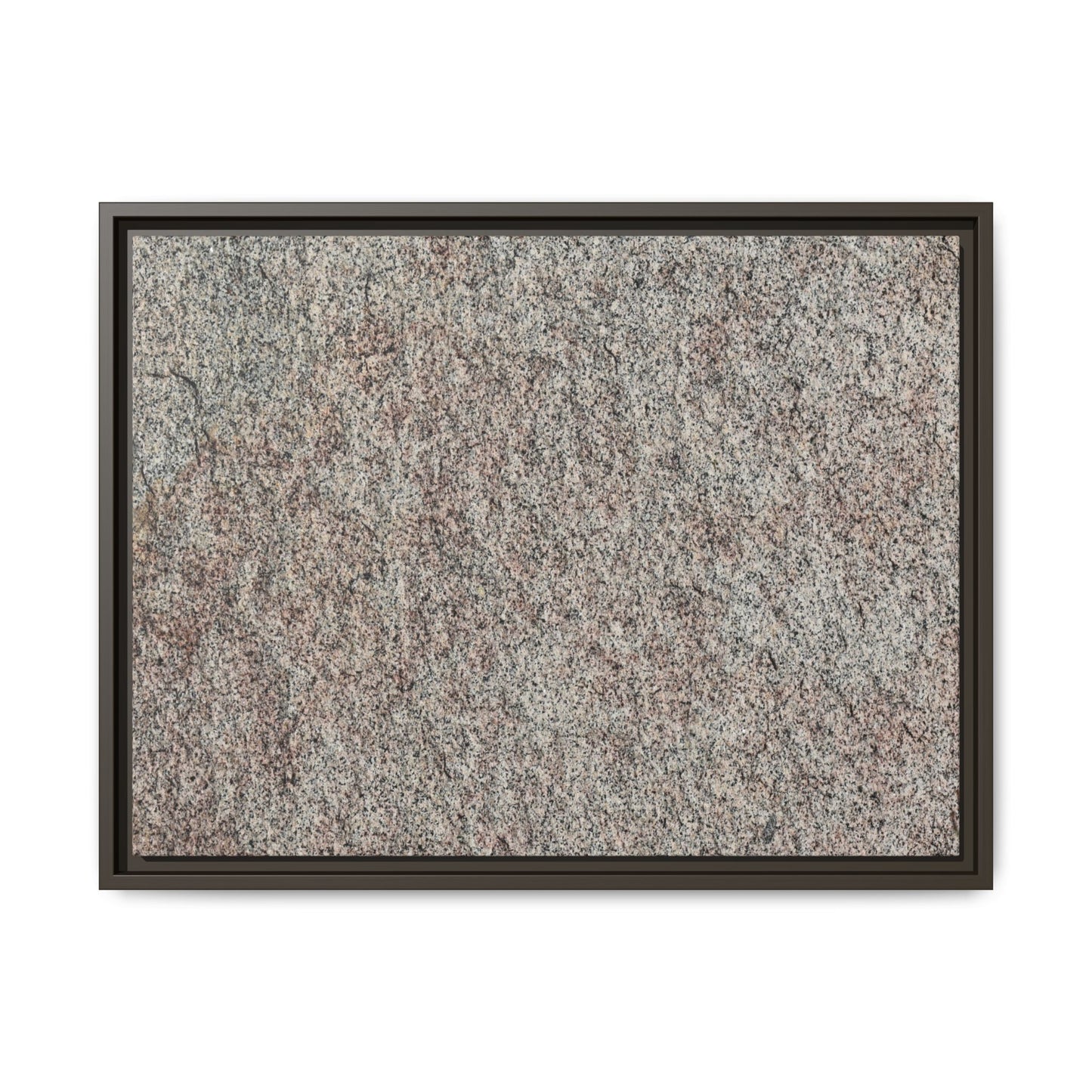 Granular Whispers - Unique Stretched Canvas Wall Art