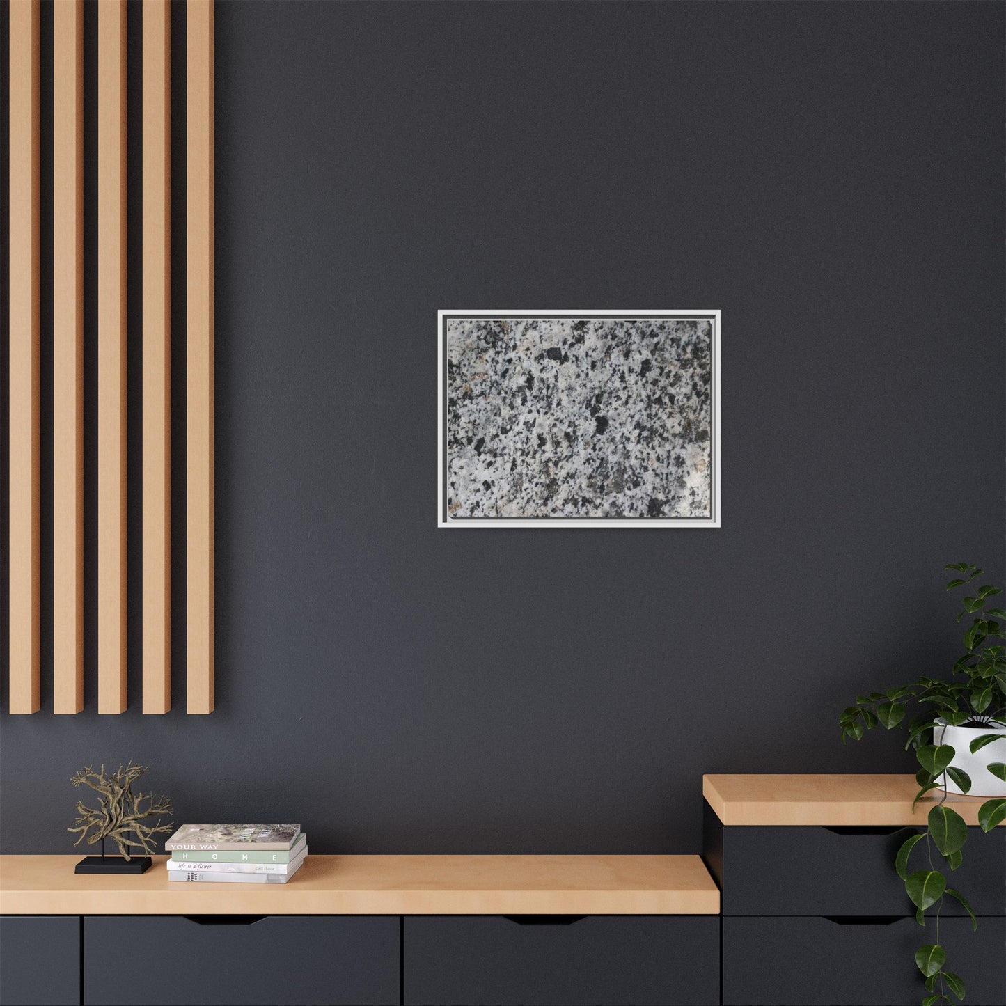 Granite Song - Unique Stretched Canvas Wall Art