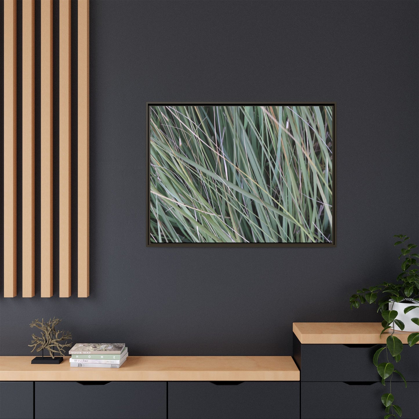 Grassland Symphony - Unique Stretched Canvas Wall Art