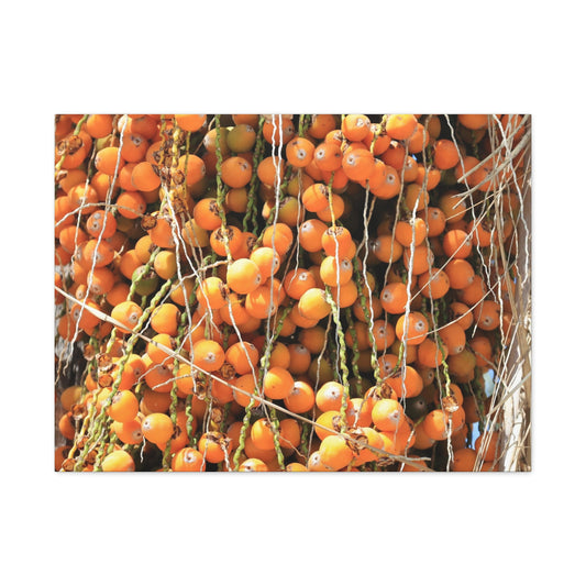 Orange Harvest - Unique Frameless Canvas Wall Art - Art By Earth