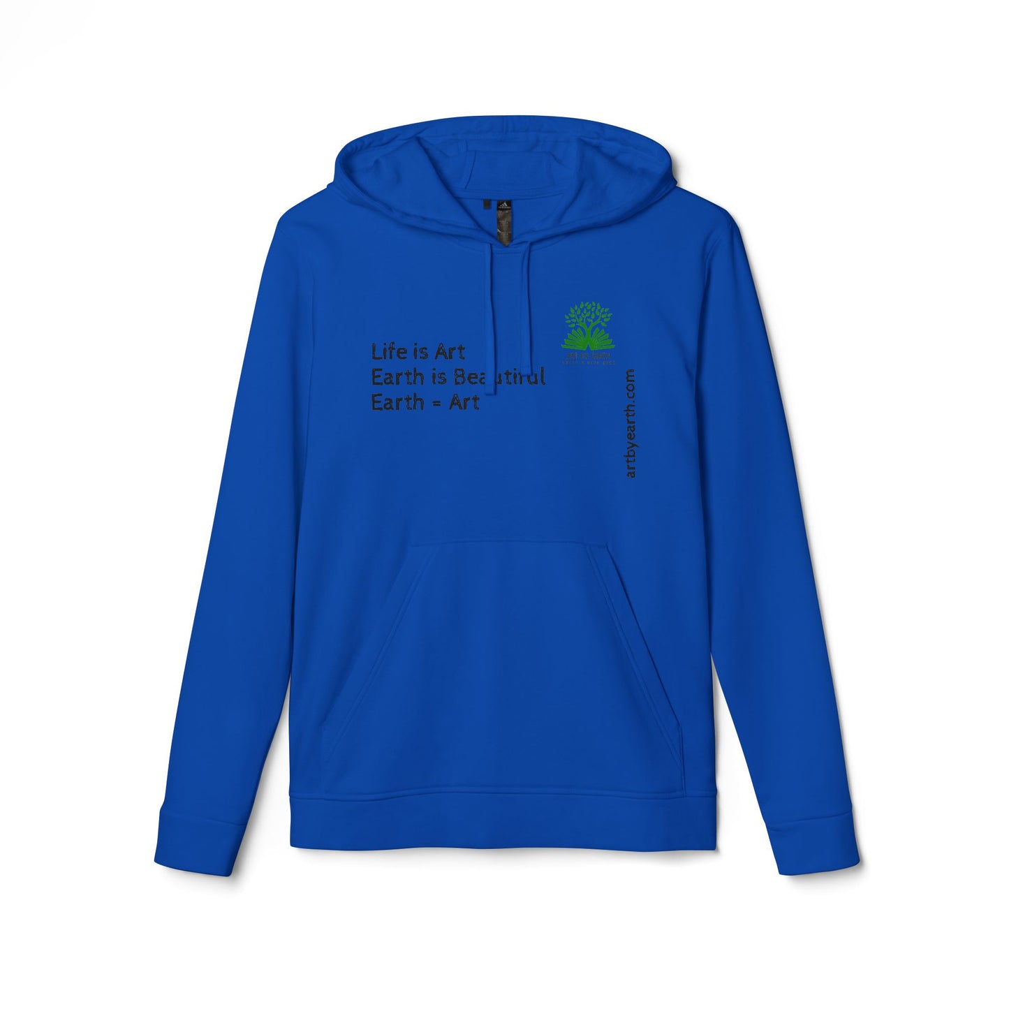 Z - ART BY EARTH HOODIE - adidas Unisex Fleece Hoodie
