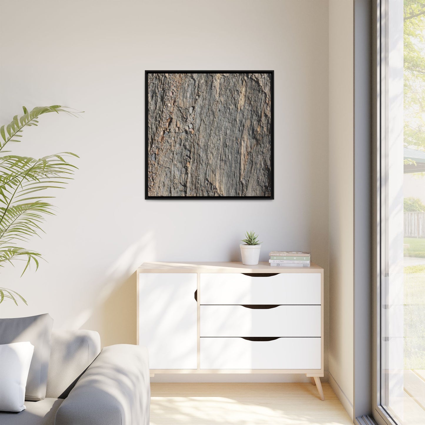 Textured Earth - Unique Stretched Canvas Wall Art